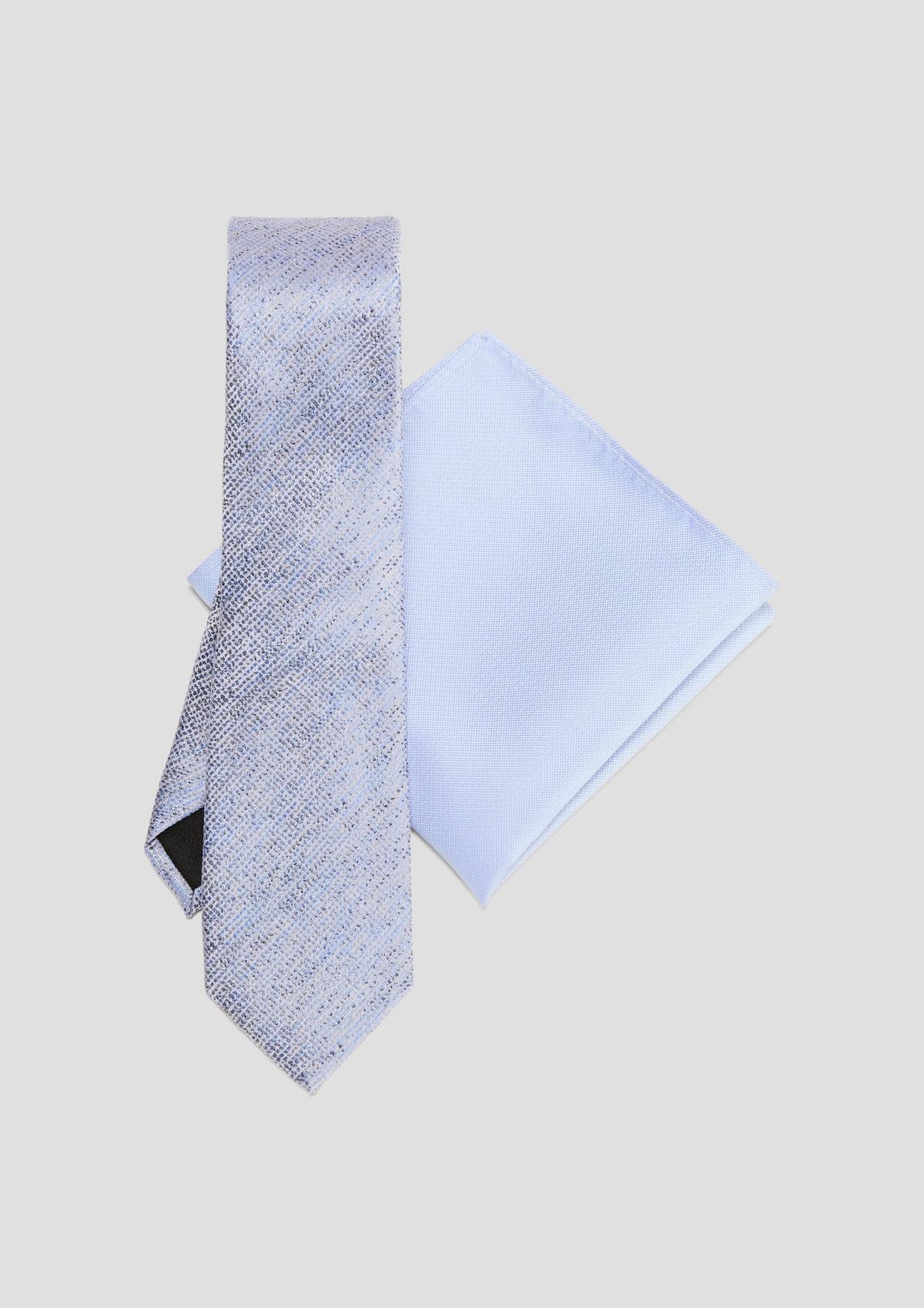 s.Oliver Coffret d’accessoires composé d’une cravate et d’un foulard