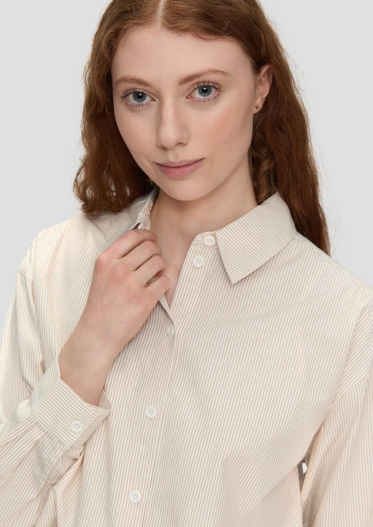 s.Oliver Striped cotton shirt