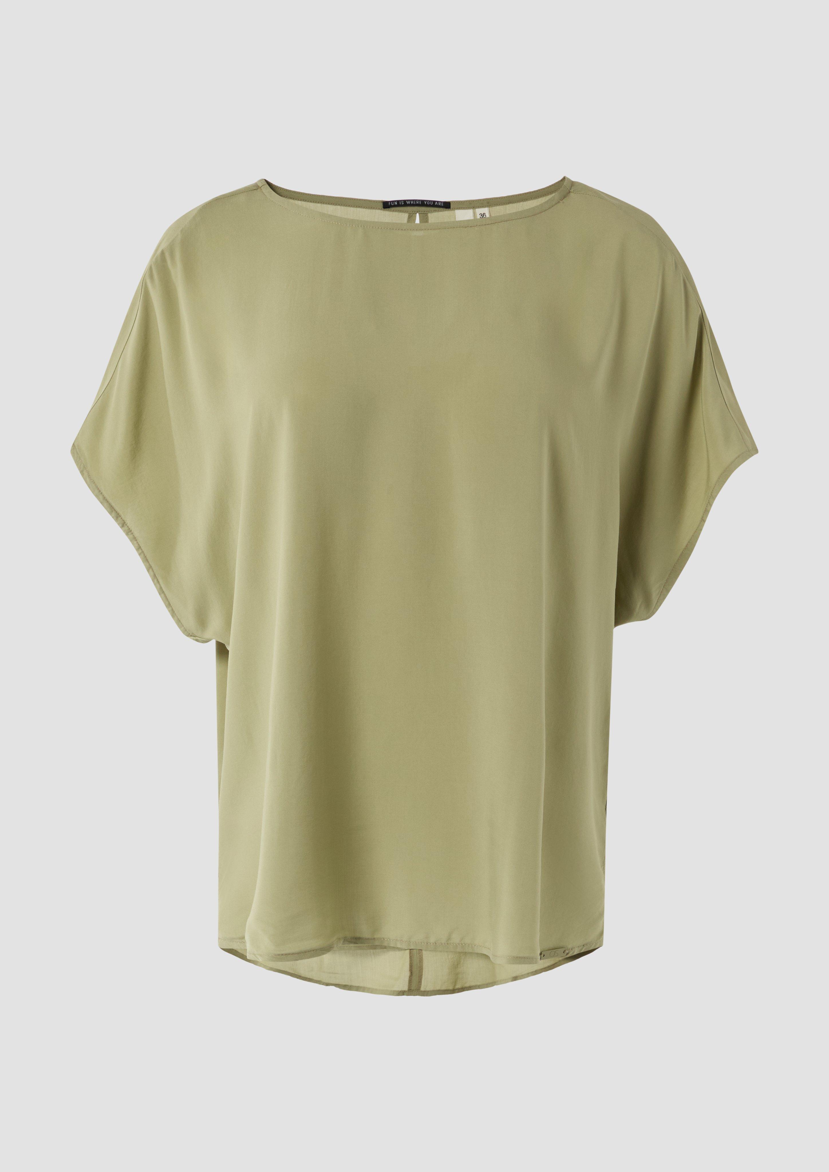 Thumbnail - QS - Oversize-Bluse aus Viskose, Damen, Grün