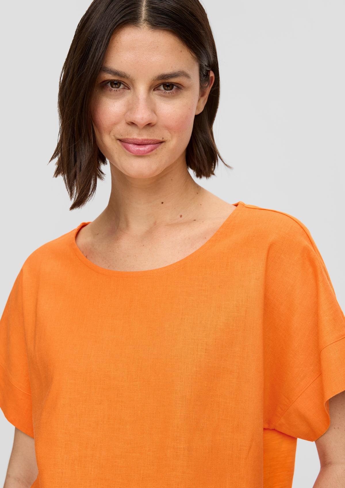 s.Oliver Fabric blend T-shirt in a relaxed fit