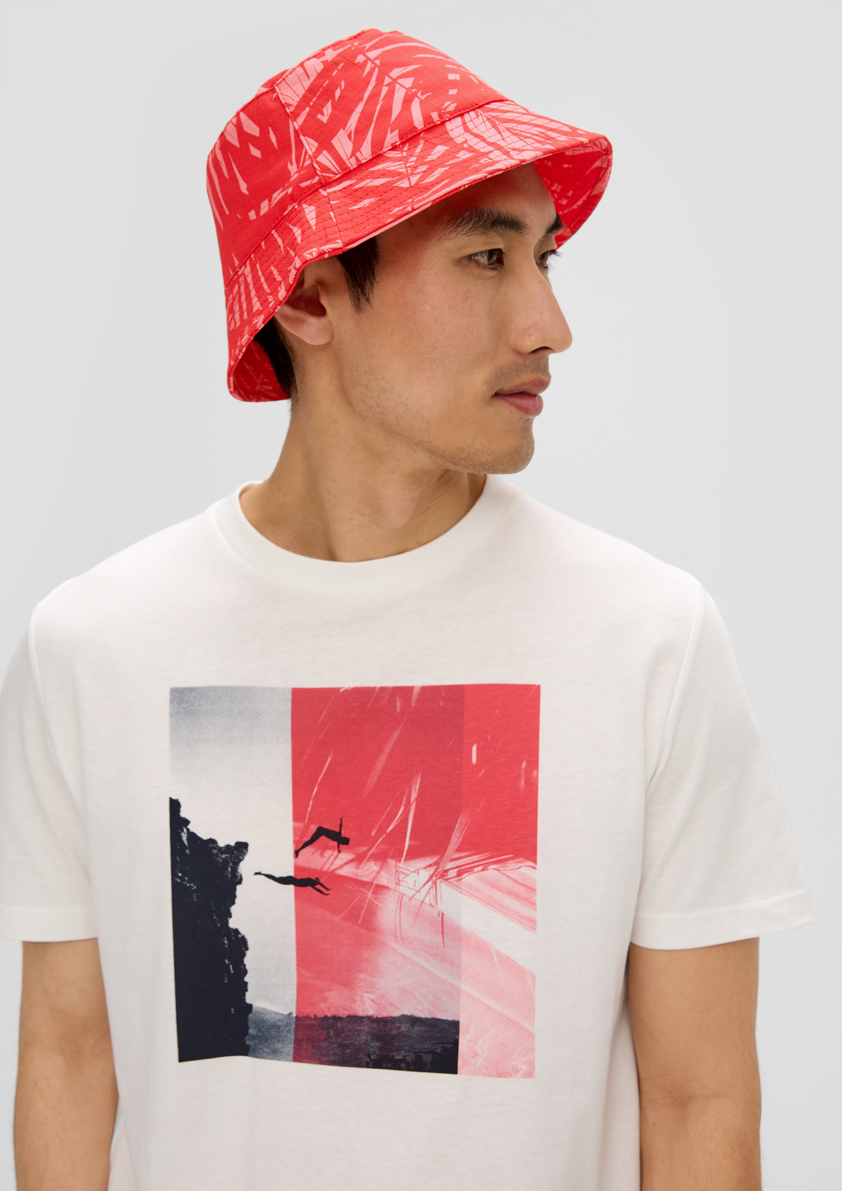 s.Oliver Bucket Hat mit All-over-Print