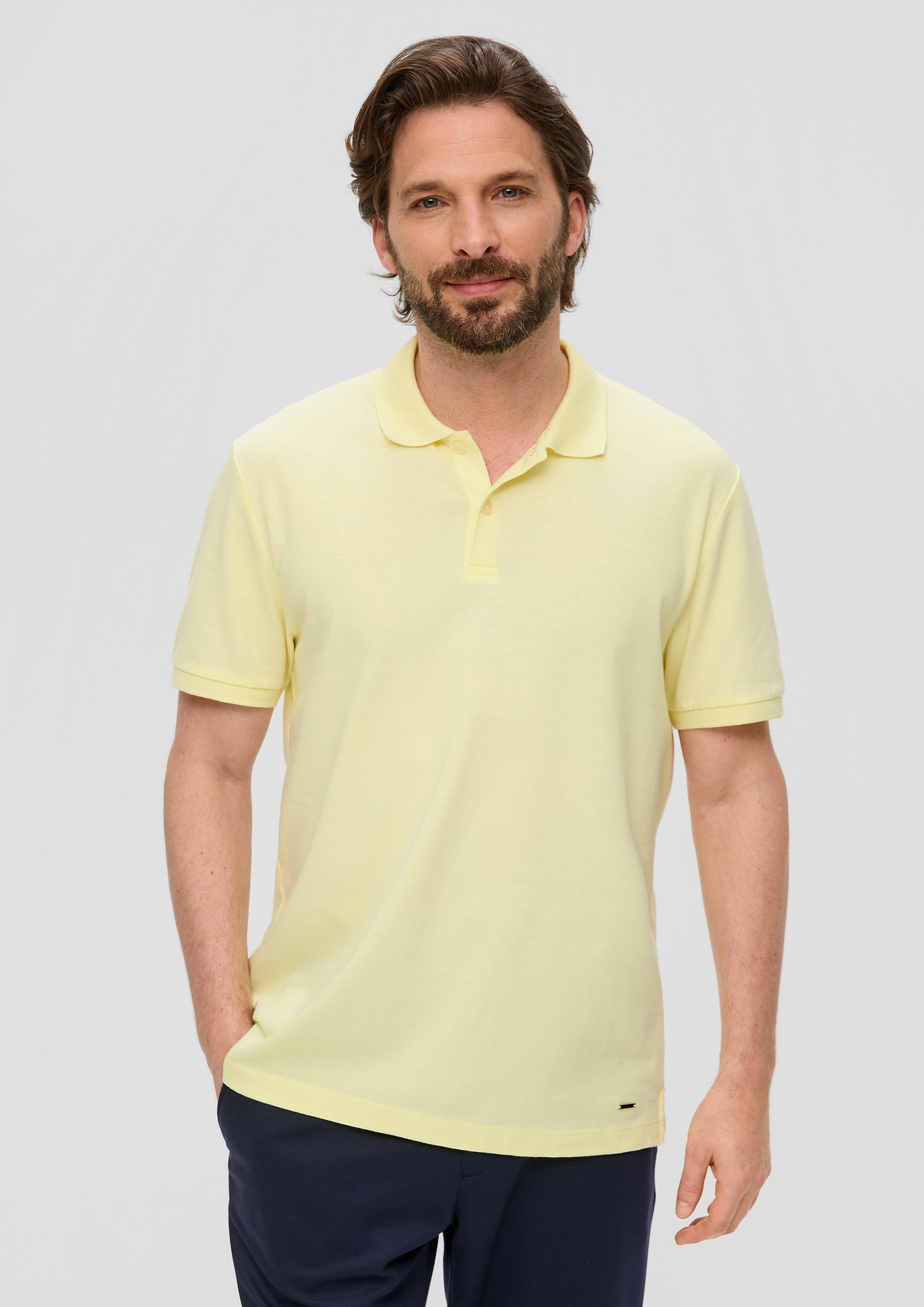 S.Oliver Poloshirt aus Viskosemix