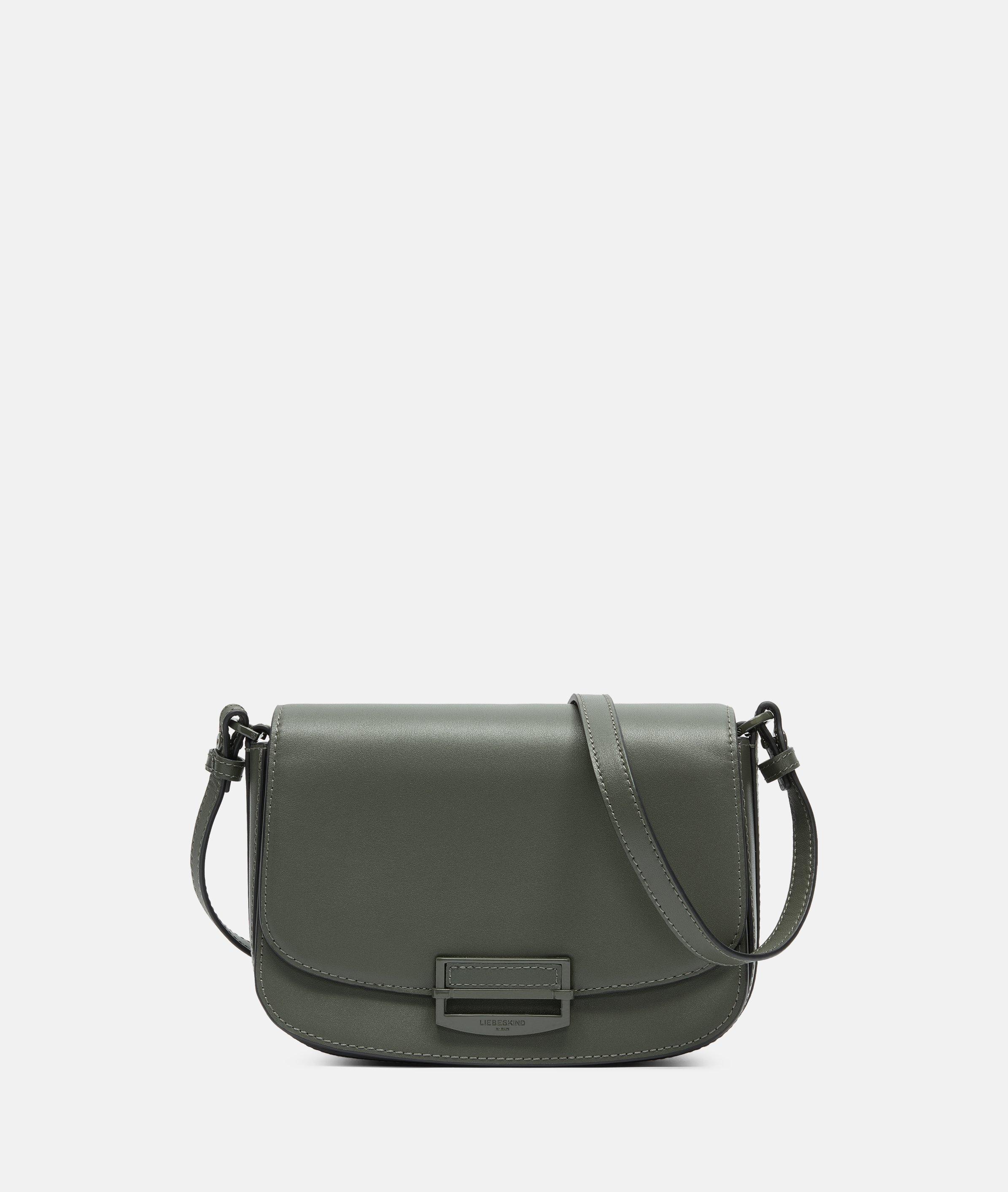 Liebeskind Berlin - Geräumige Crossbody-Bag aus Nappaleder -  Grün