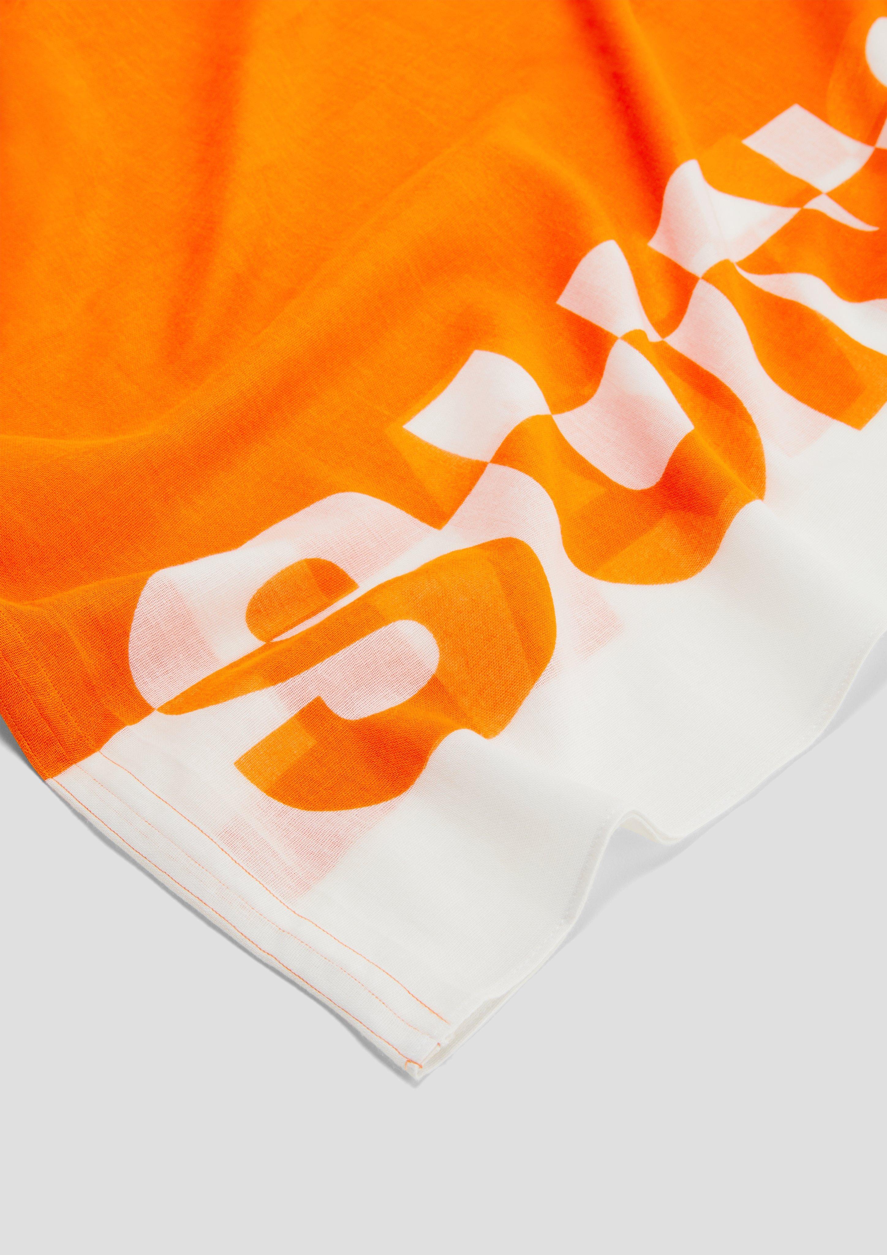 s.Oliver Loop-Schal aus Baumwolle