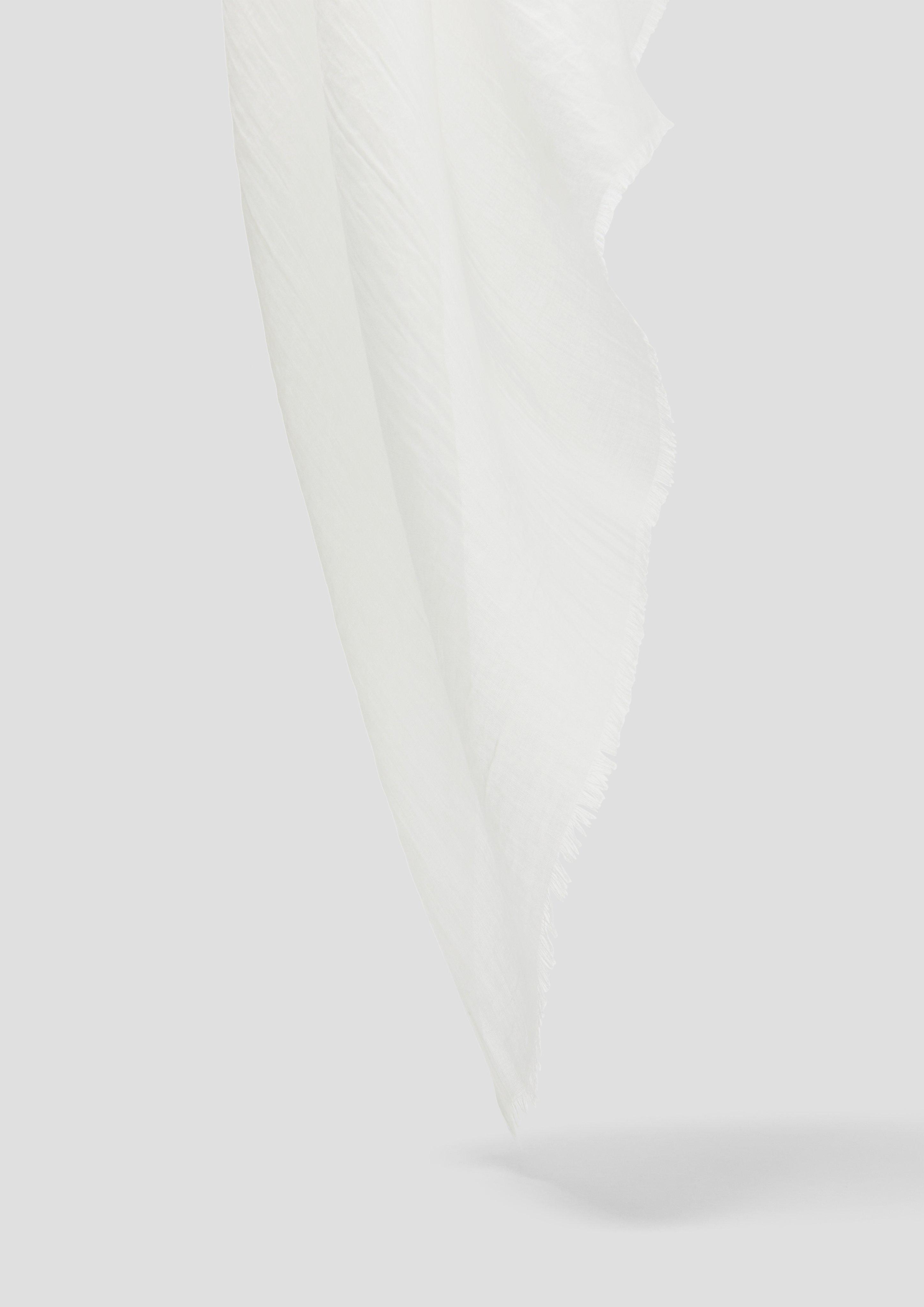 s.Oliver Unifarbener Schal aus leichtem Polyester