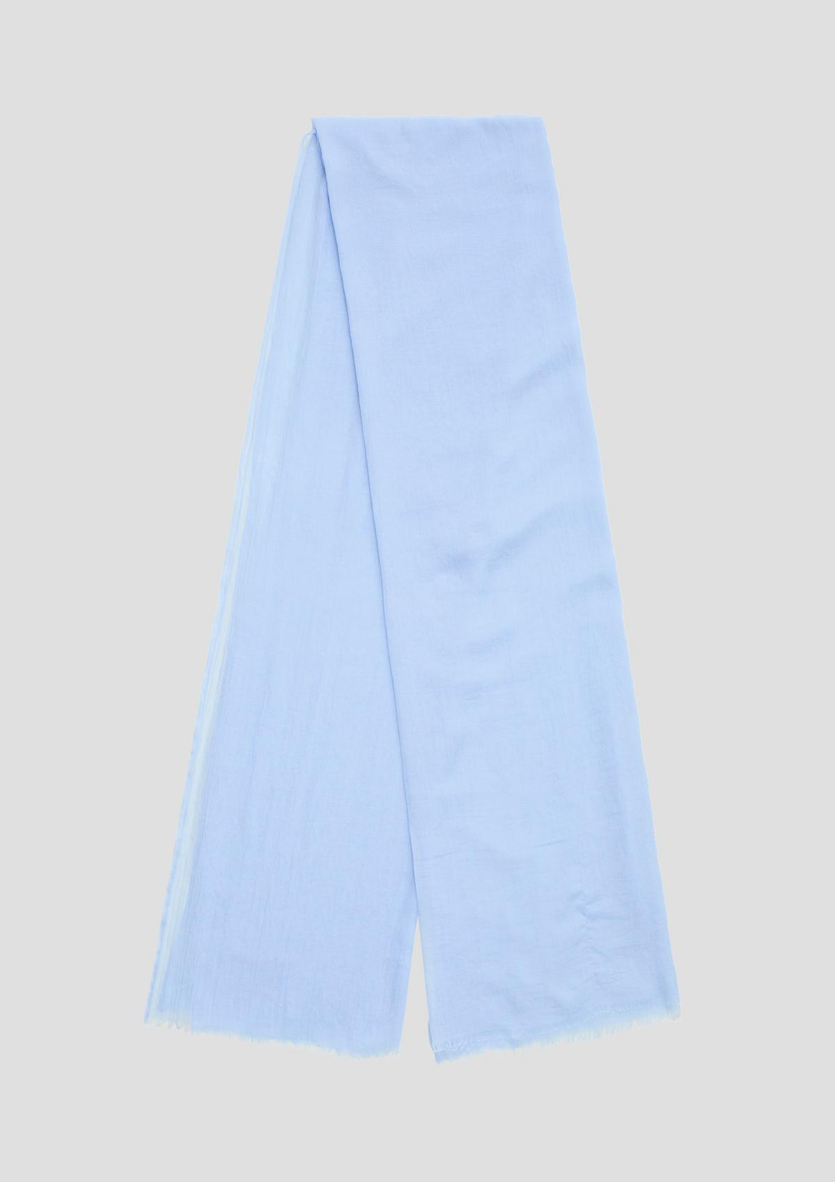 s.Oliver Unifarbener Schal aus leichtem Polyester