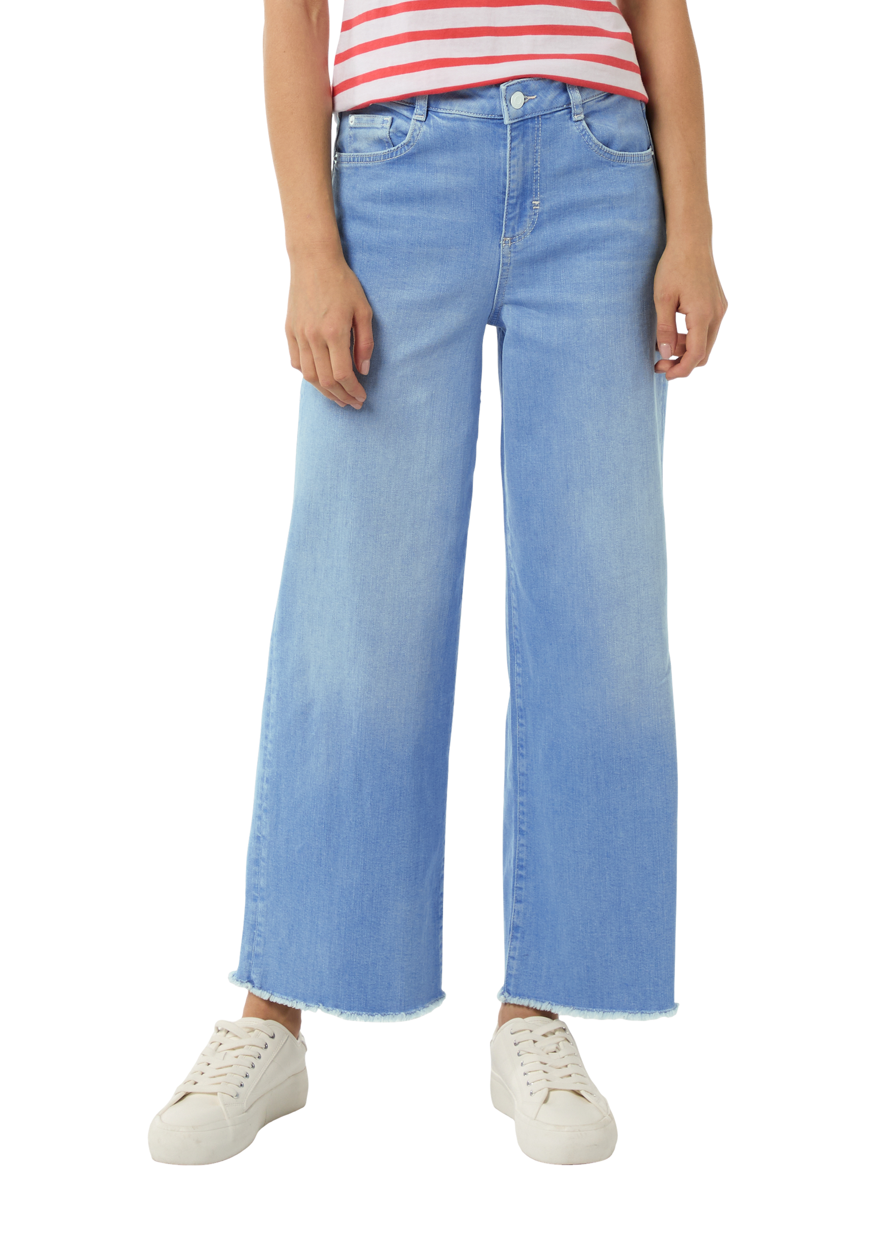 パンツ L'Appartement cropped wide denim 27 saige-wide-leg-crop-ag-ed-mid-