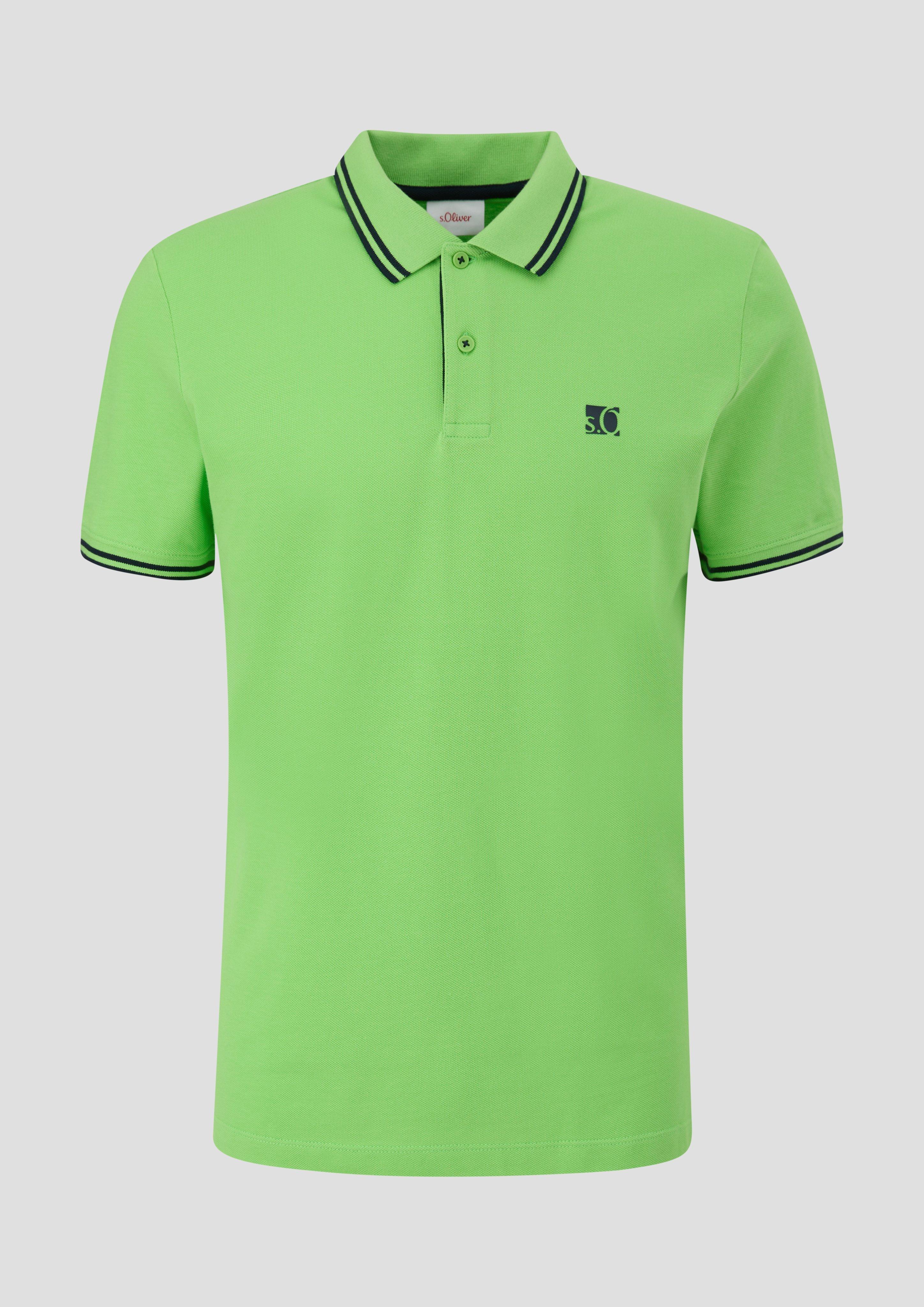 s.Oliver Poloshirt mit Kontrast-Details