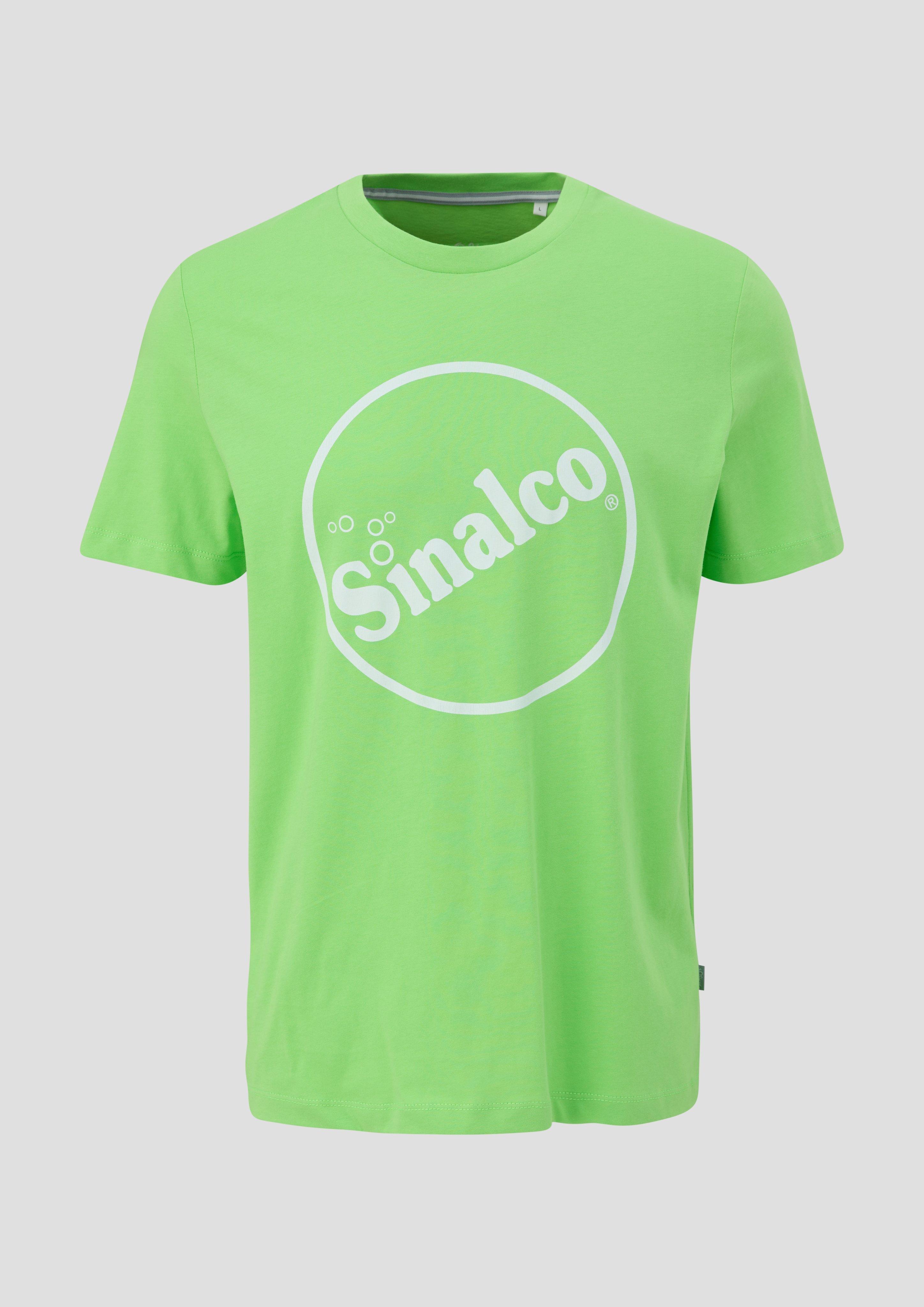 s.Oliver - T-Shirt mit Sinalco®-Print, Herren, grün