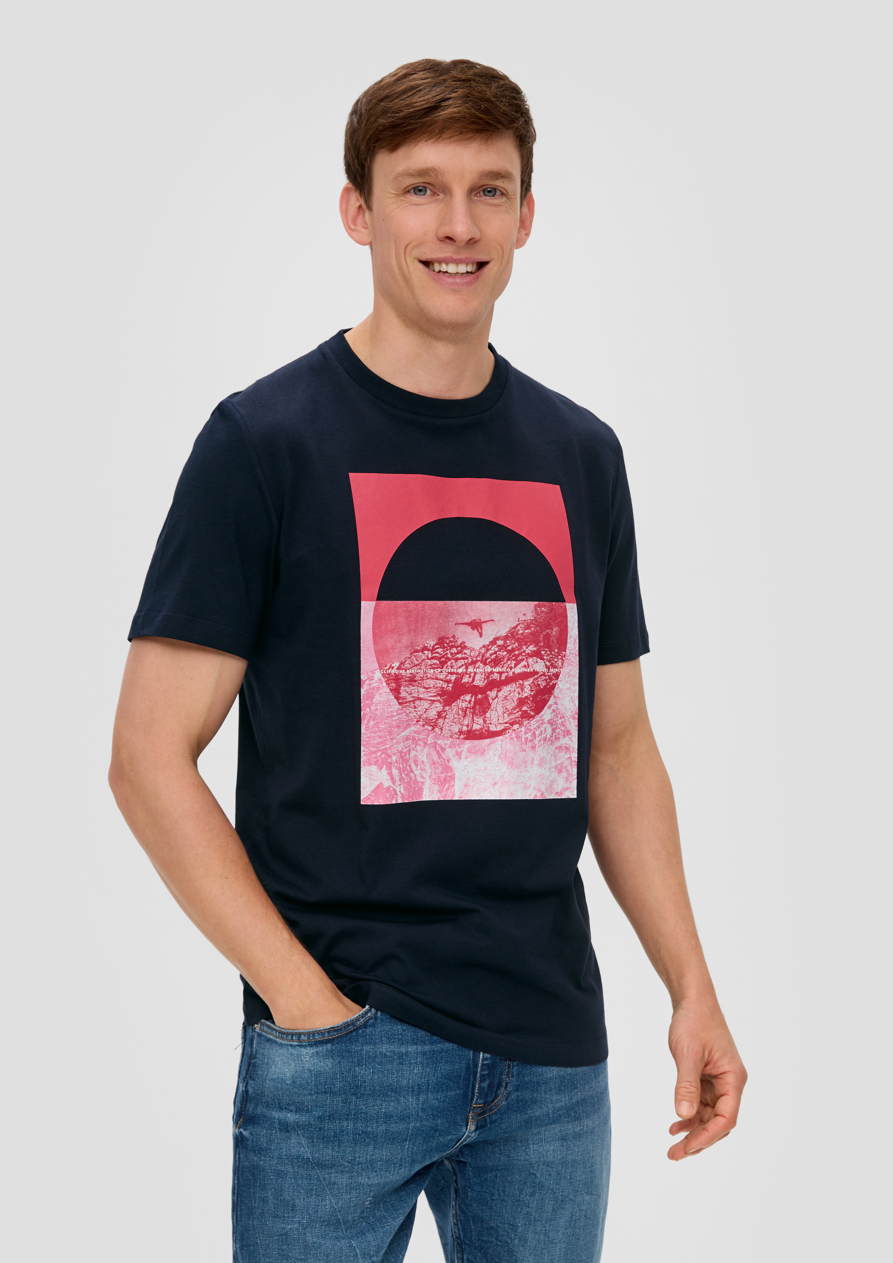 S.Oliver T-Shirt mit Frontprint