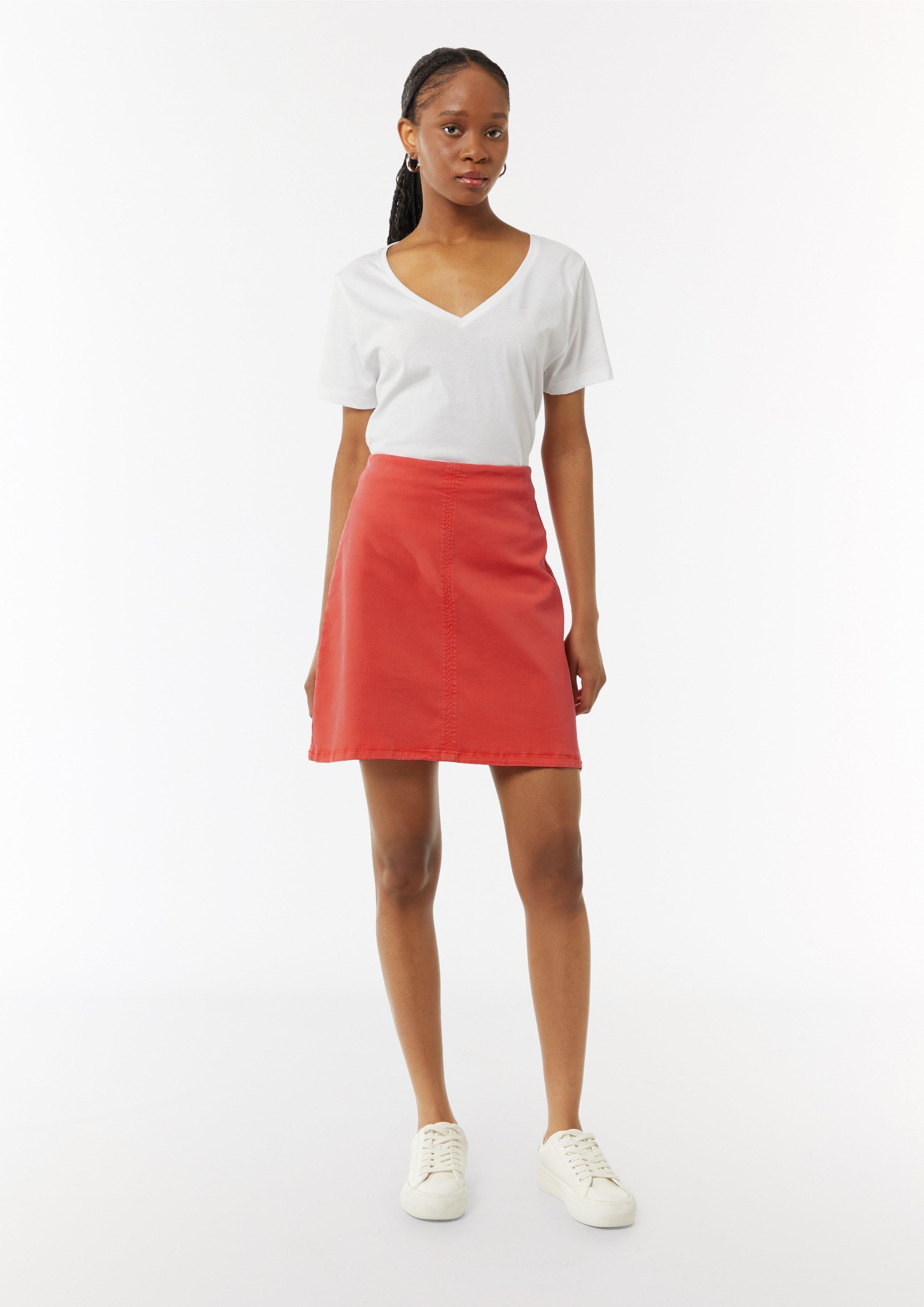 ナゴンスタンス asymmetry drawstring skirt36レッド 7749_41cbb7411a_5023e99f106e4b