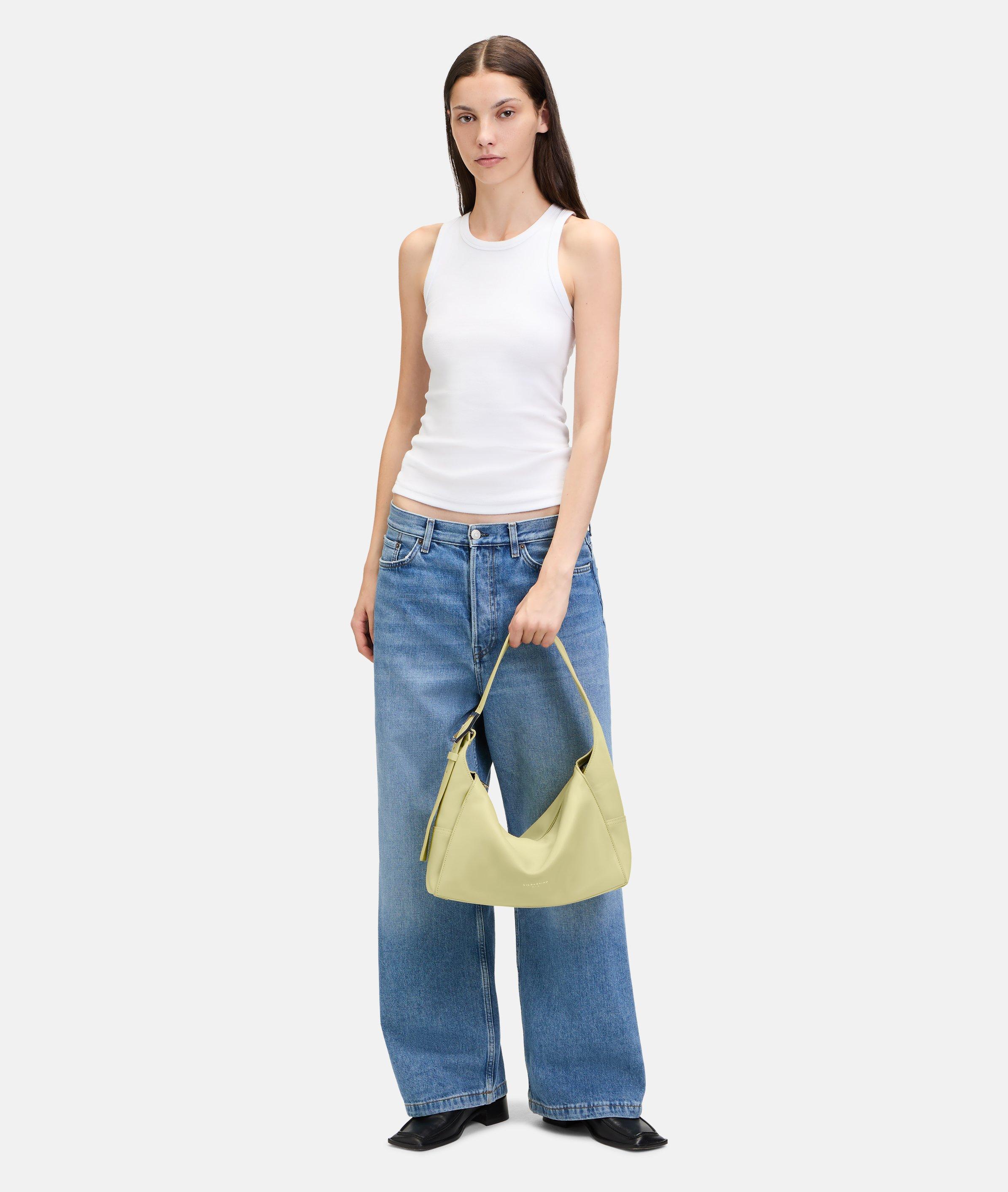 LEMONed ジッパー付きアパレル イエロー/グレー Hobo - light lemon | LIEBESKIND BERLIN