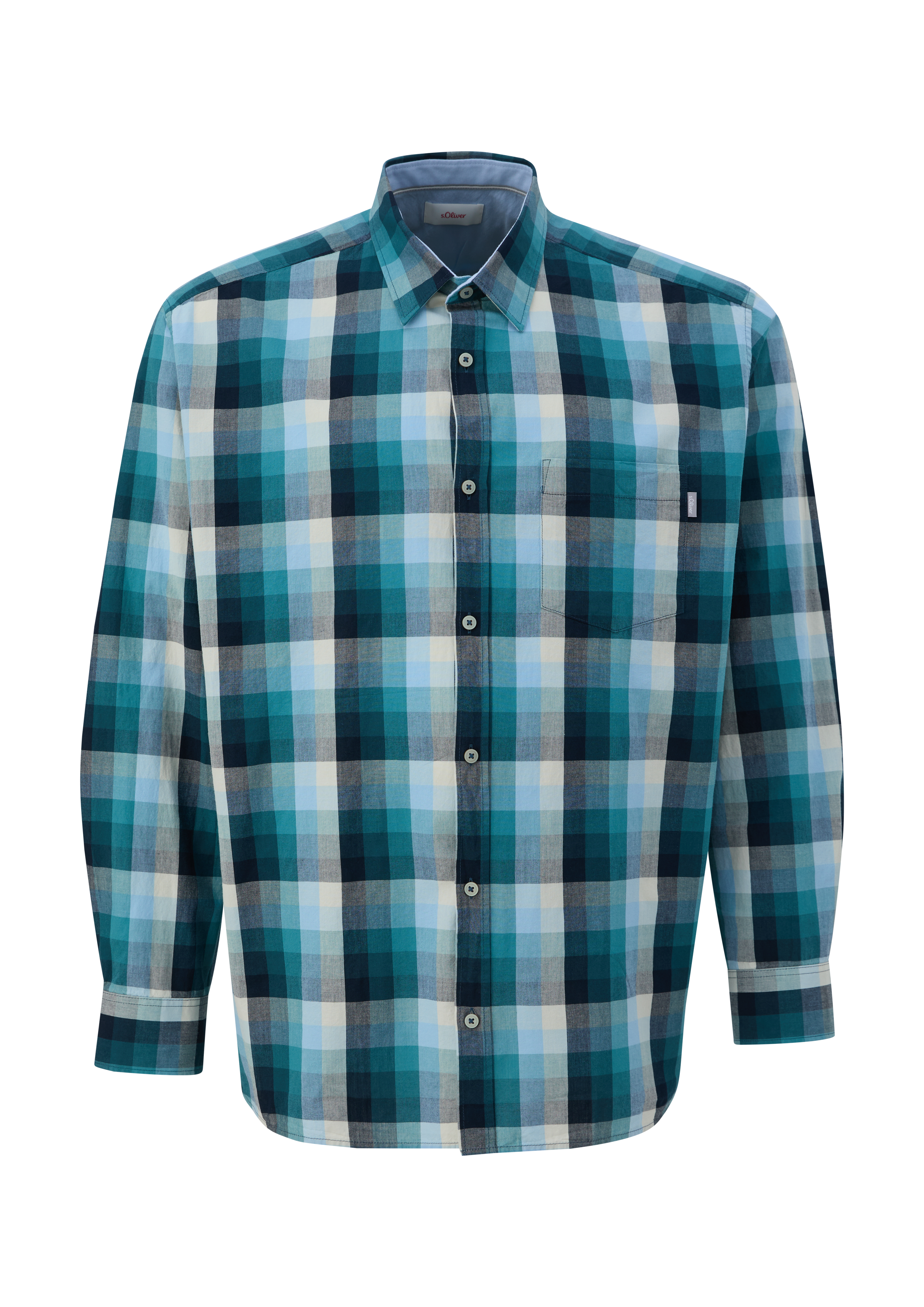 s.Oliver Hemd mit Karomuster