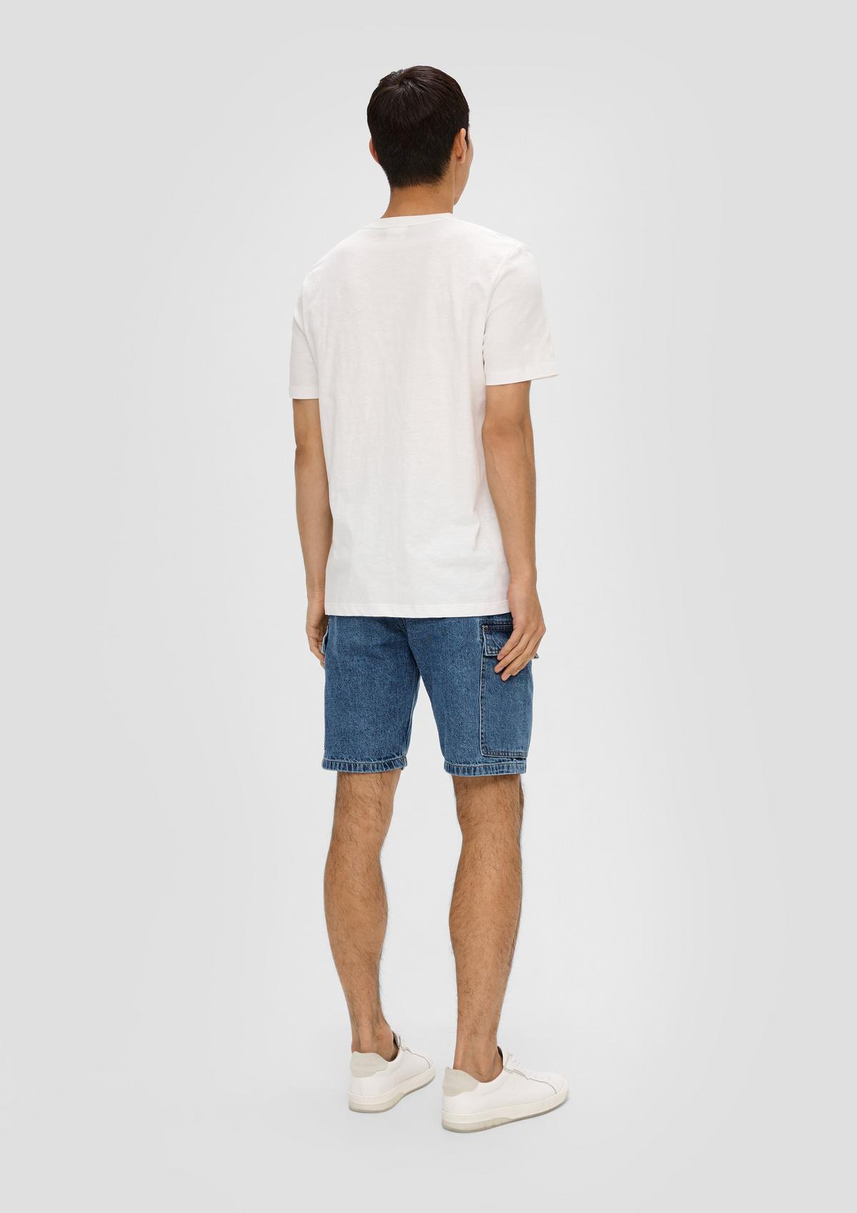 s.Oliver Denim shorts / high rise / cargo pockets
