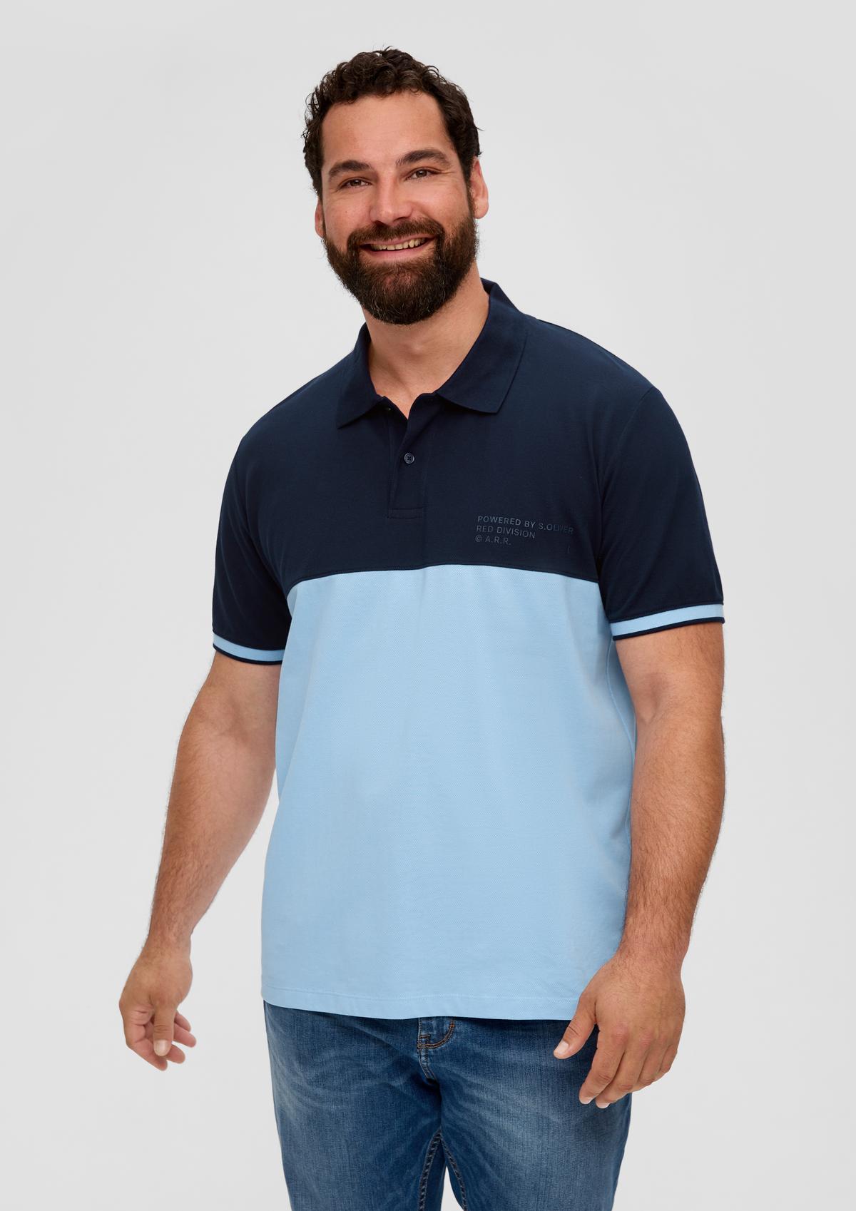 s.Oliver Polo shirt with a statement print