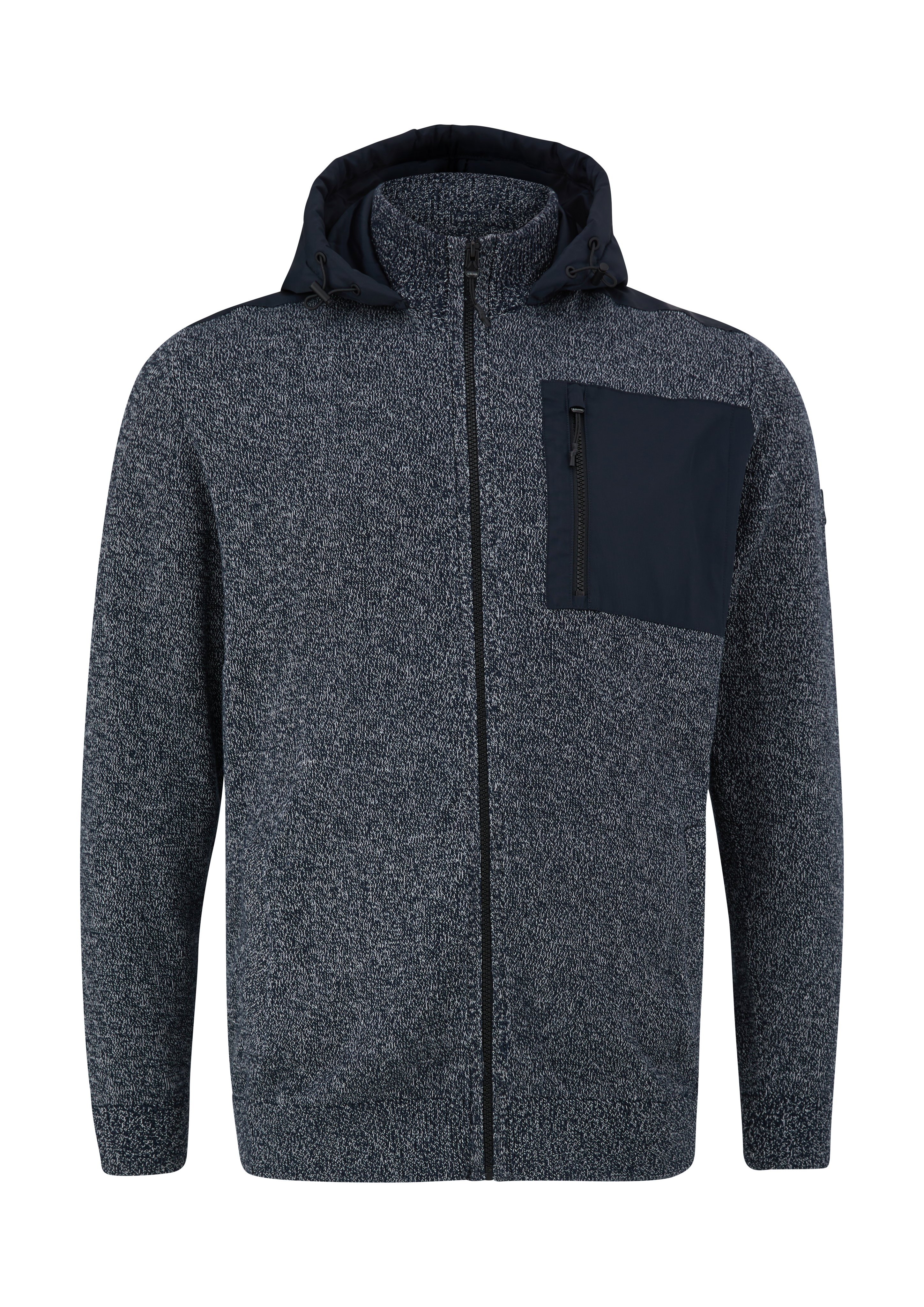 s.Oliver Kapuzenjacke im Fabricmix