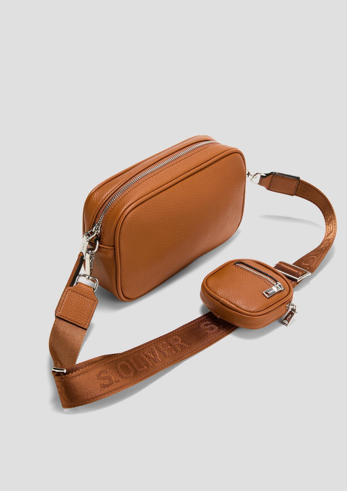 s.Oliver Faux leather shoulder bag