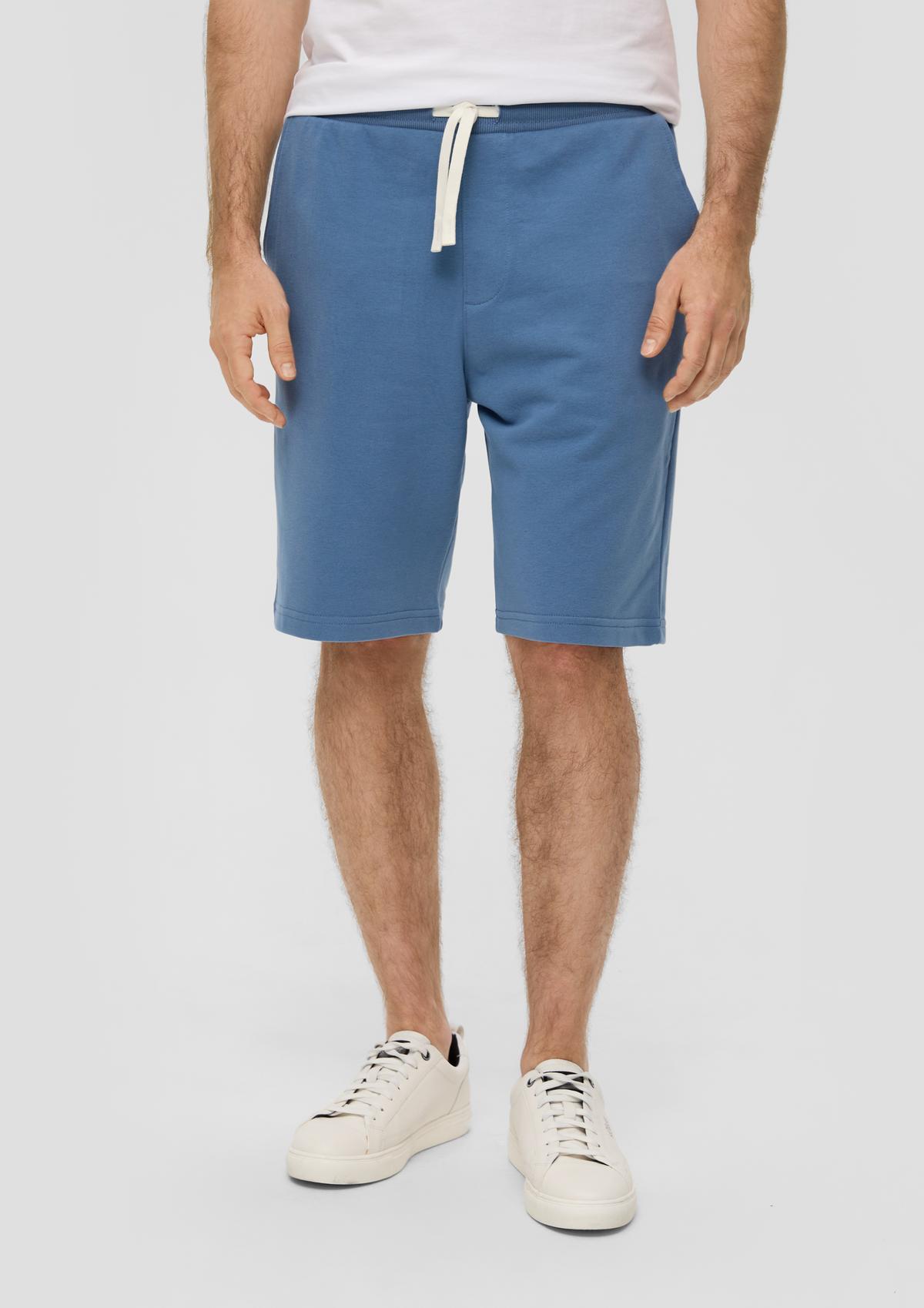 s.Oliver Relaxed: Kratke hlače iz športnega sweat materiala z elastičnim pasom