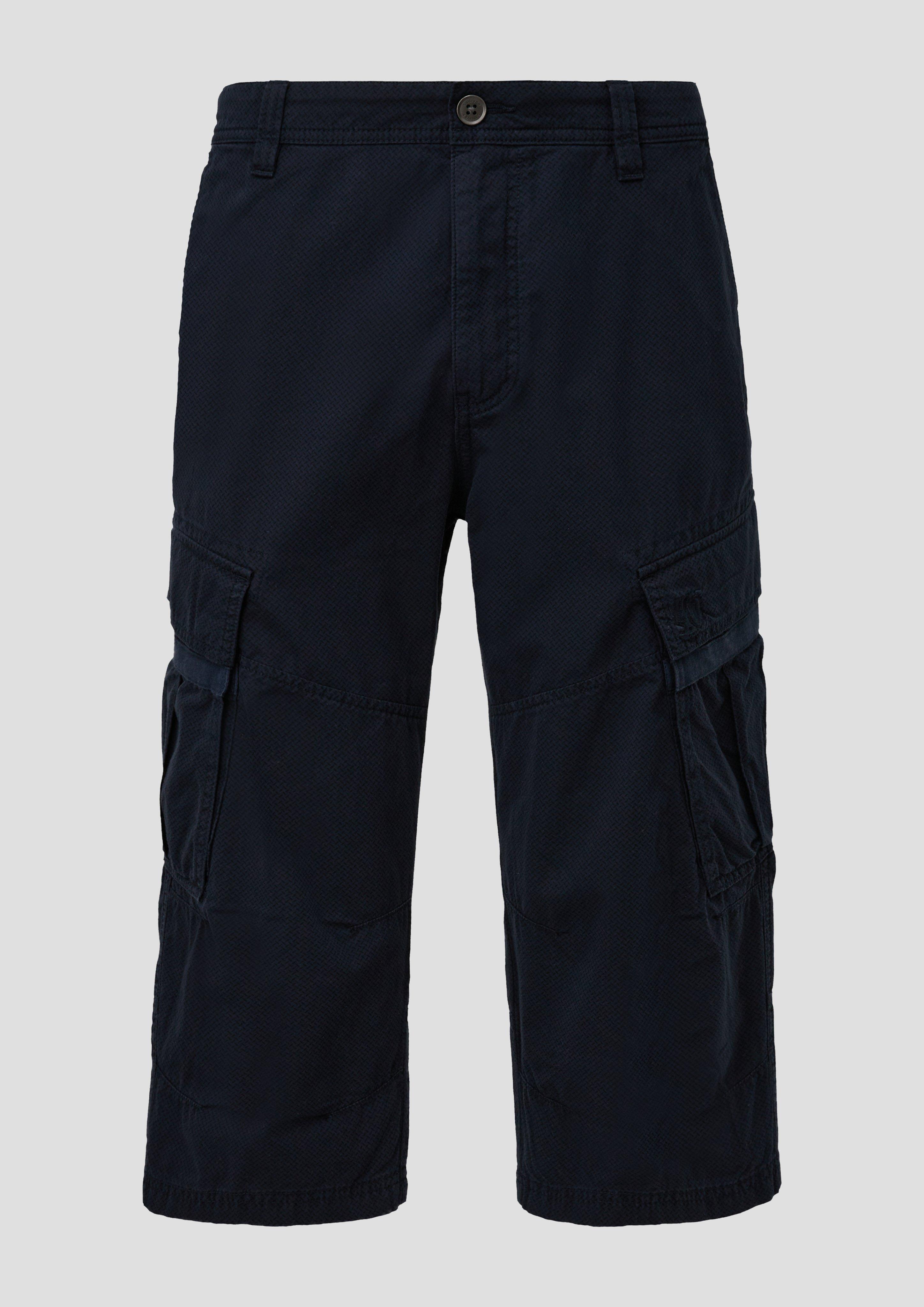 s.Oliver Relaxed: Bermuda aus Canvas