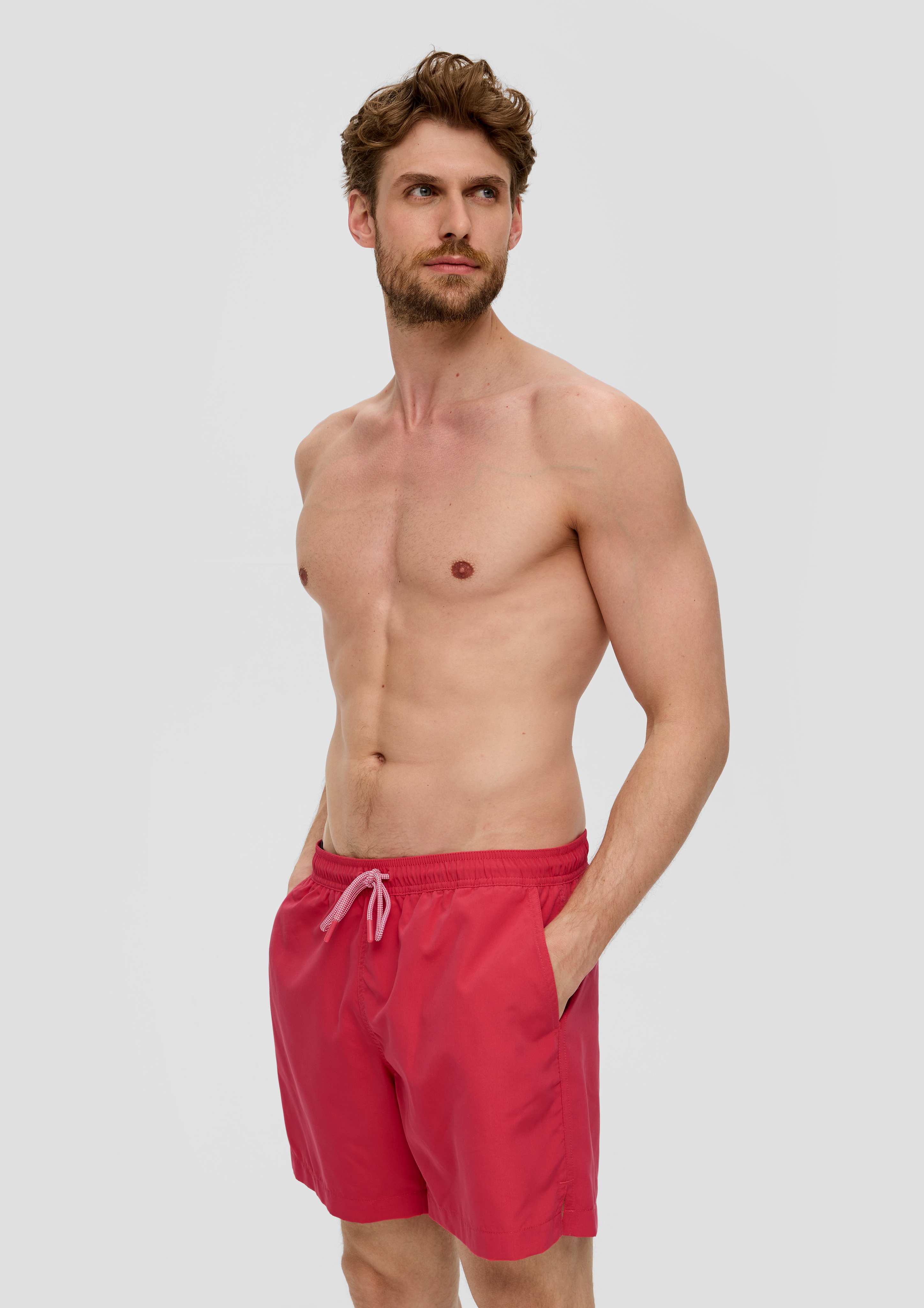 S.Oliver Badeshorts mit Eingrifftaschen