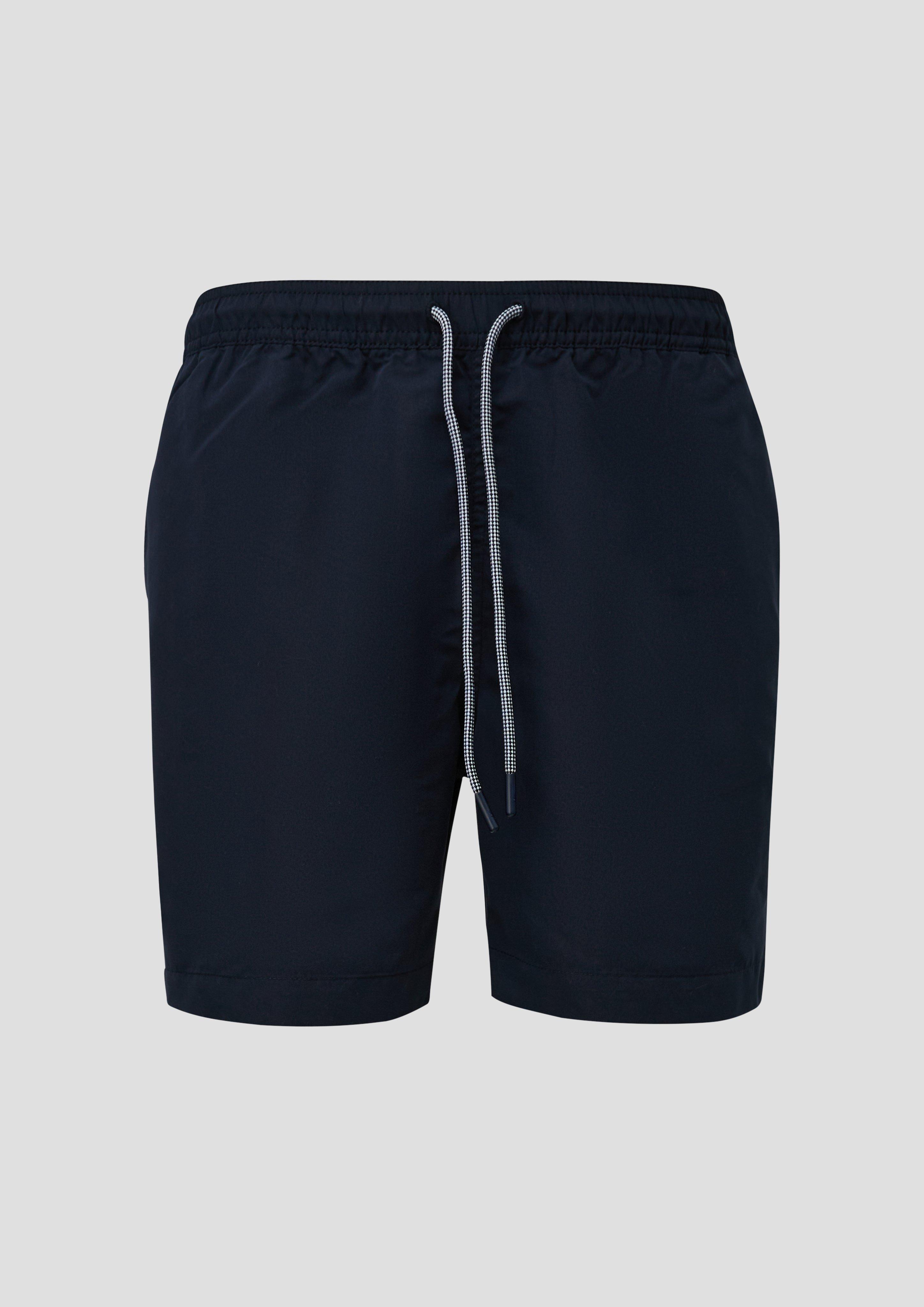 s.Oliver - Badeshorts mit Eingrifftaschen, Herren, blau