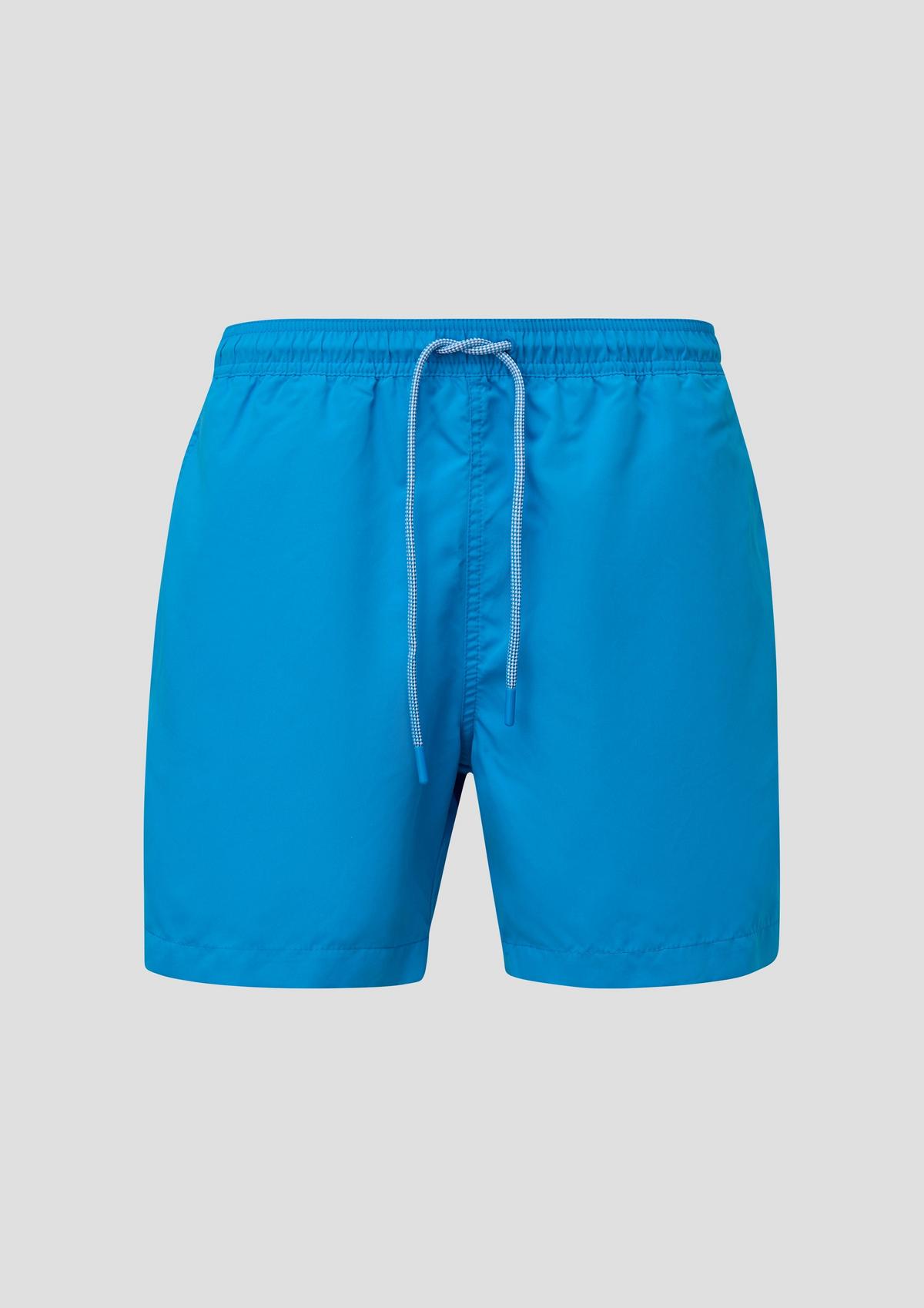 s.Oliver Regular fit: swim shorts with slit pockets