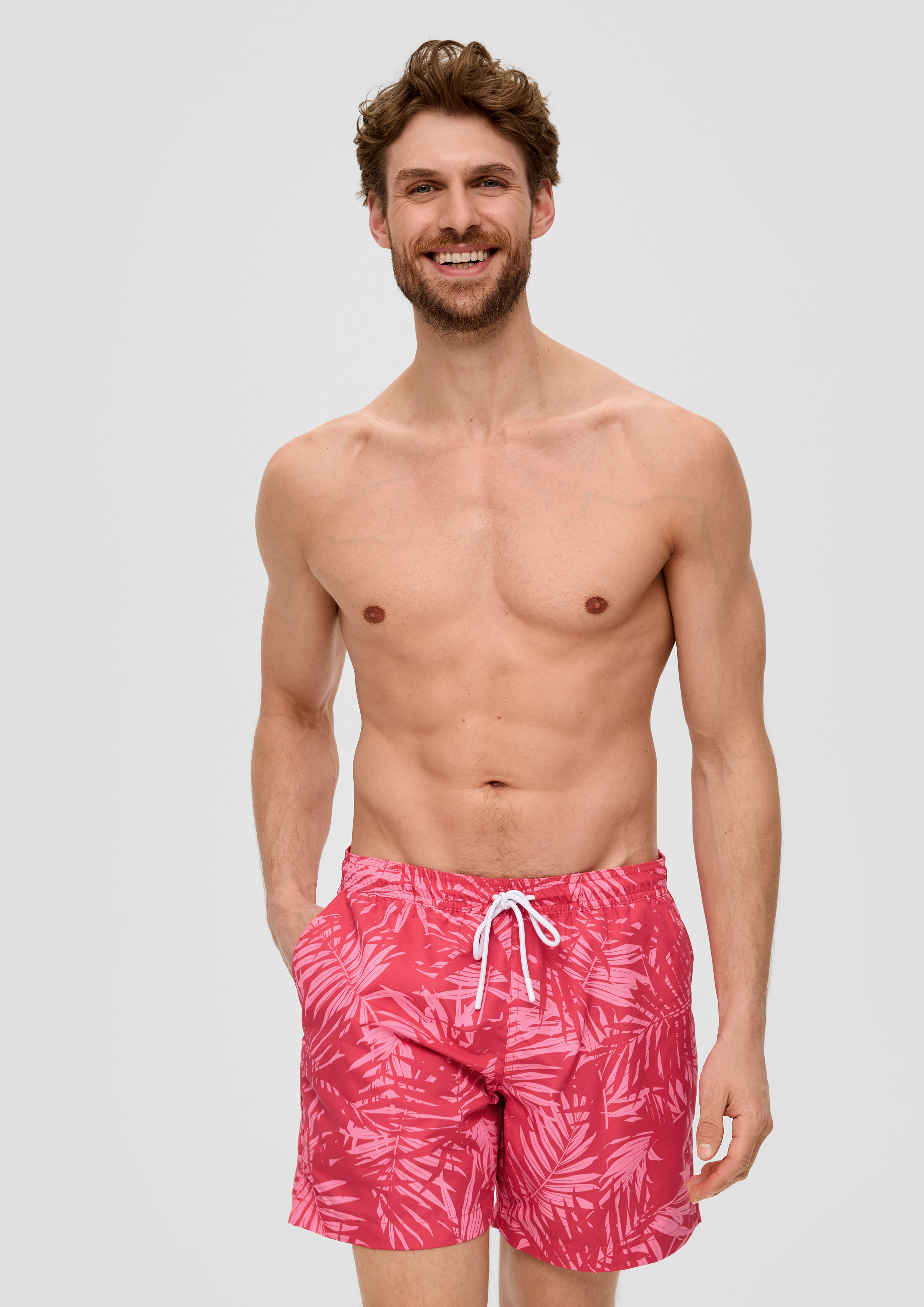 S.Oliver Badeshorts mit All-over-Print