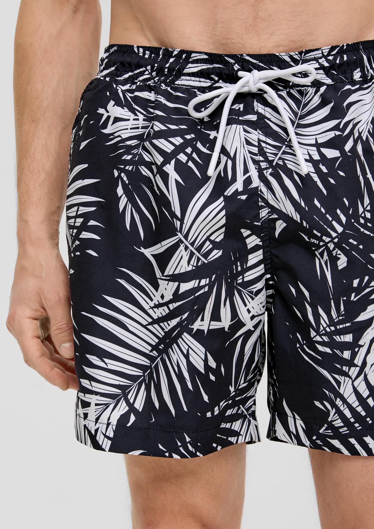 s.Oliver Relaxed: short met print all-over