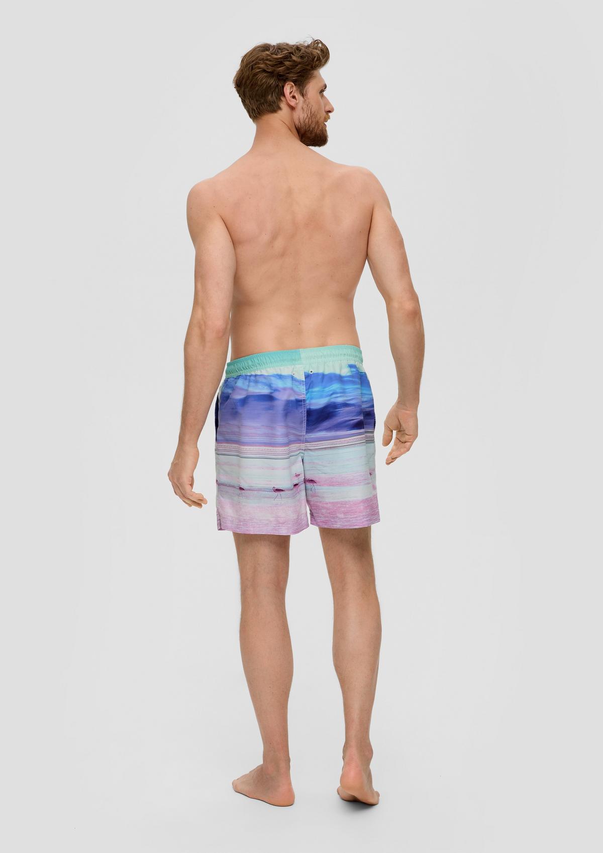 s.Oliver Relaxed: Kratke hlače s printom po čitavoj površini