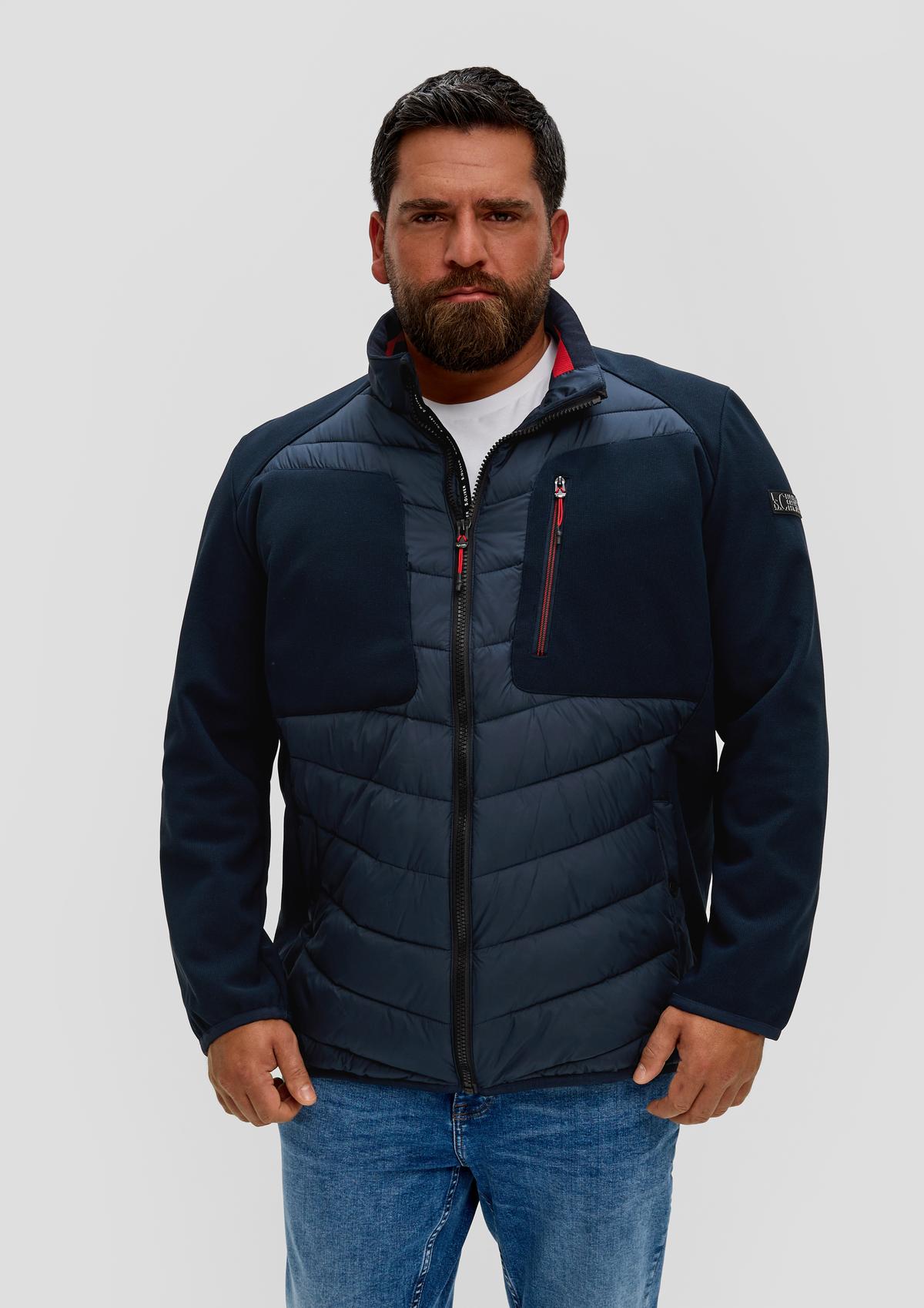 s.Oliver Softshell jacket with contrasting details