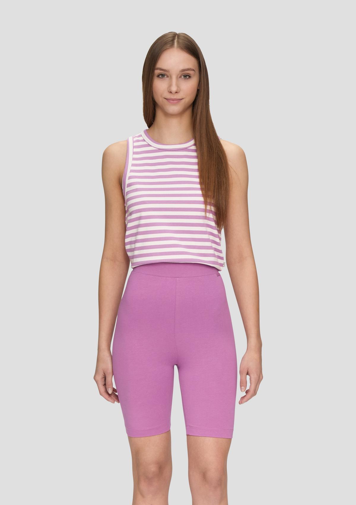 s.Oliver Leggings with a high-rise waistband