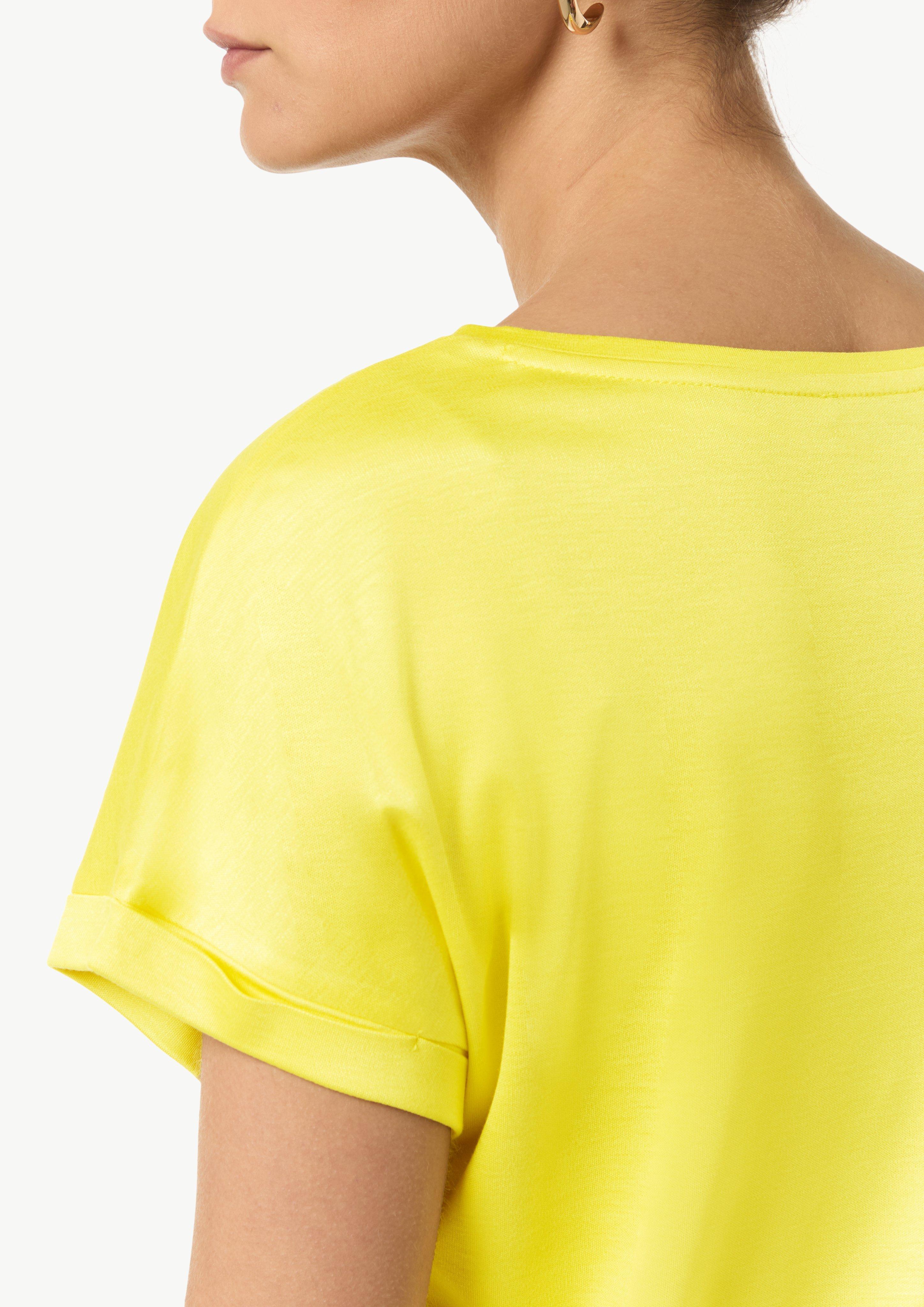 Sleeveless viscose shirt in a fabric mix - Light beige | s