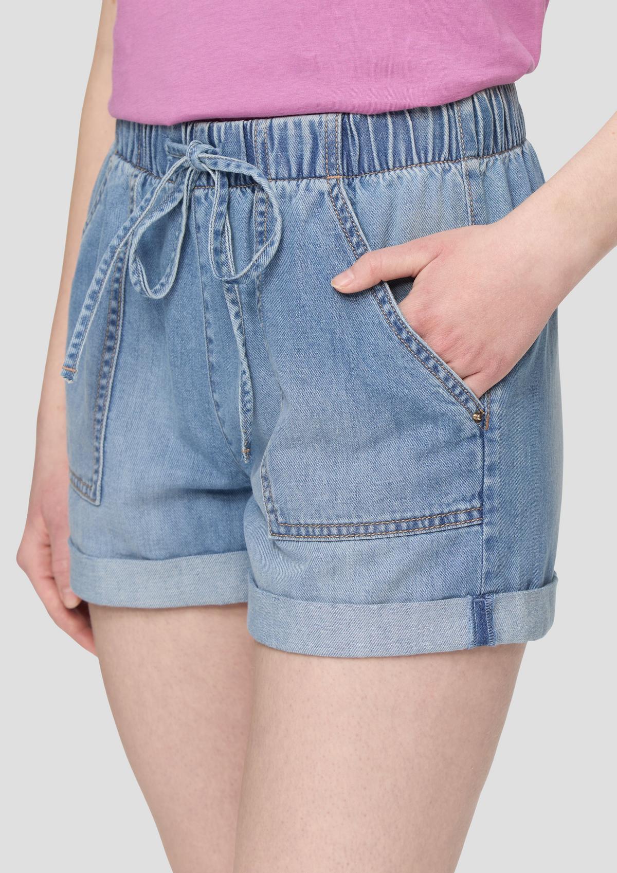 s.Oliver Denim shorts / relaxed fit / mid rise / wide leg