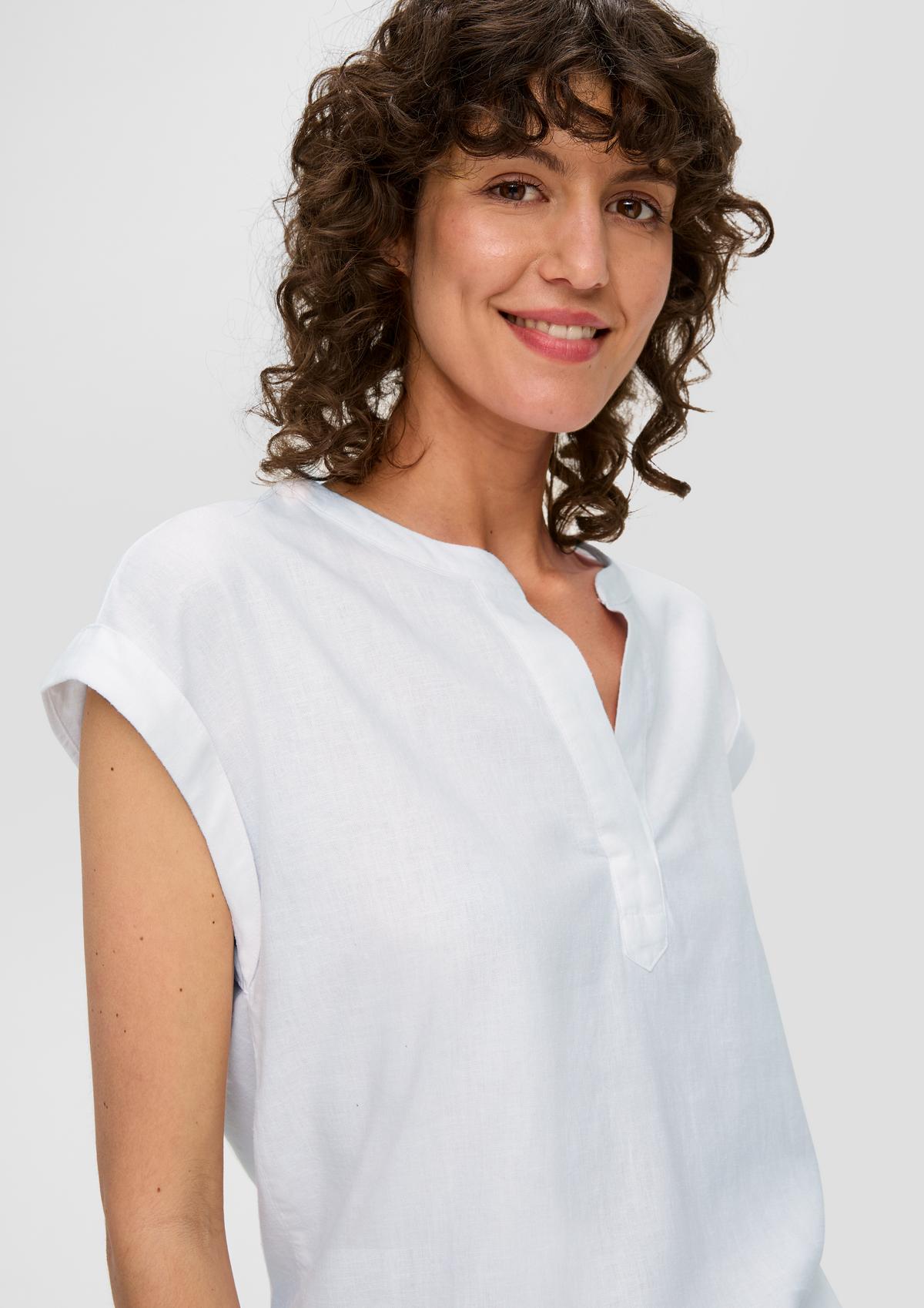 s.Oliver Blouse top in a linen blend