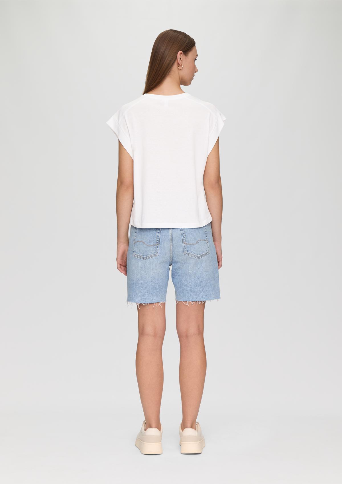 s.Oliver T-shirt with dropped shoulders