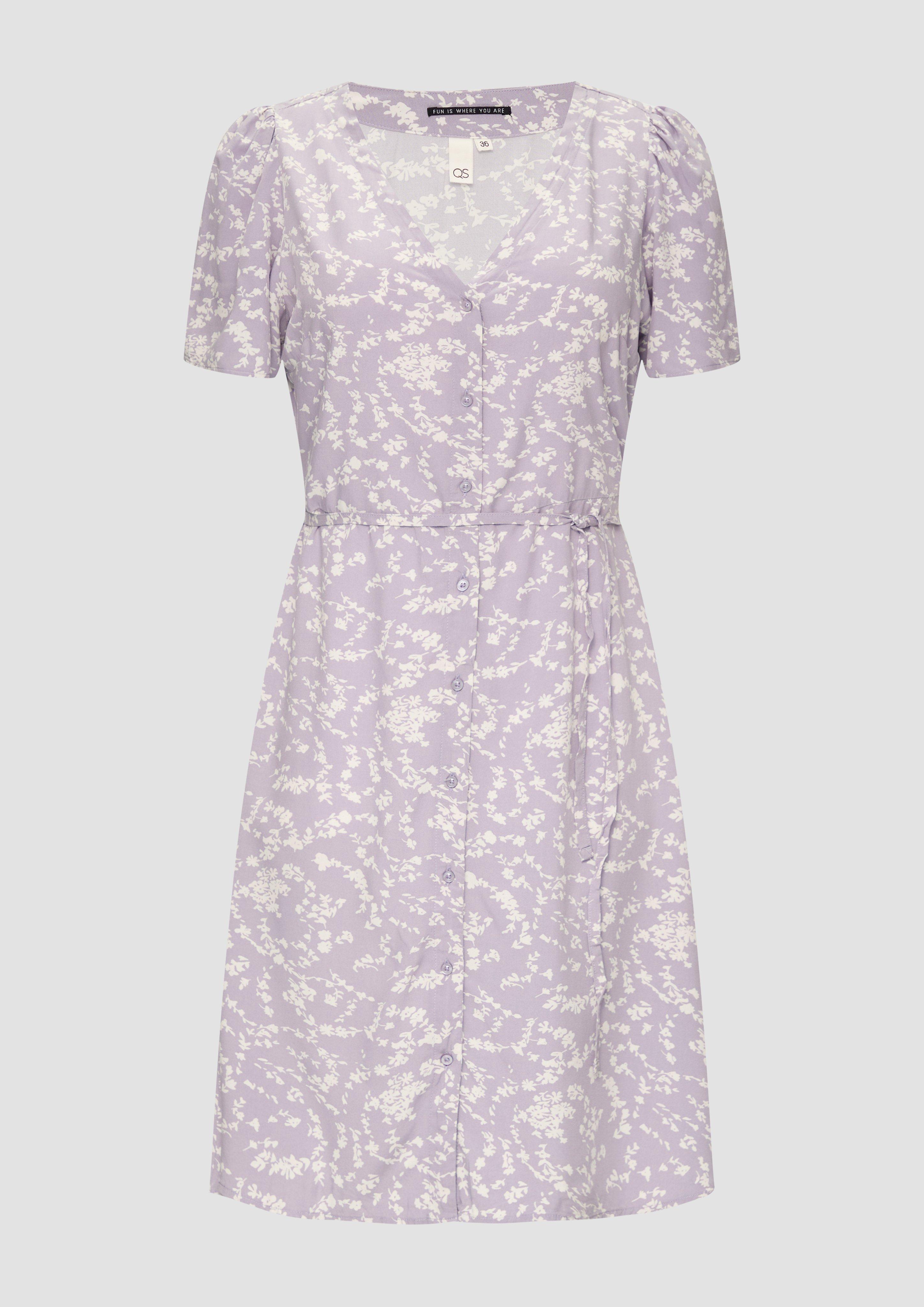 Thumbnail - QS - Kleid aus Viskose, Damen, grau