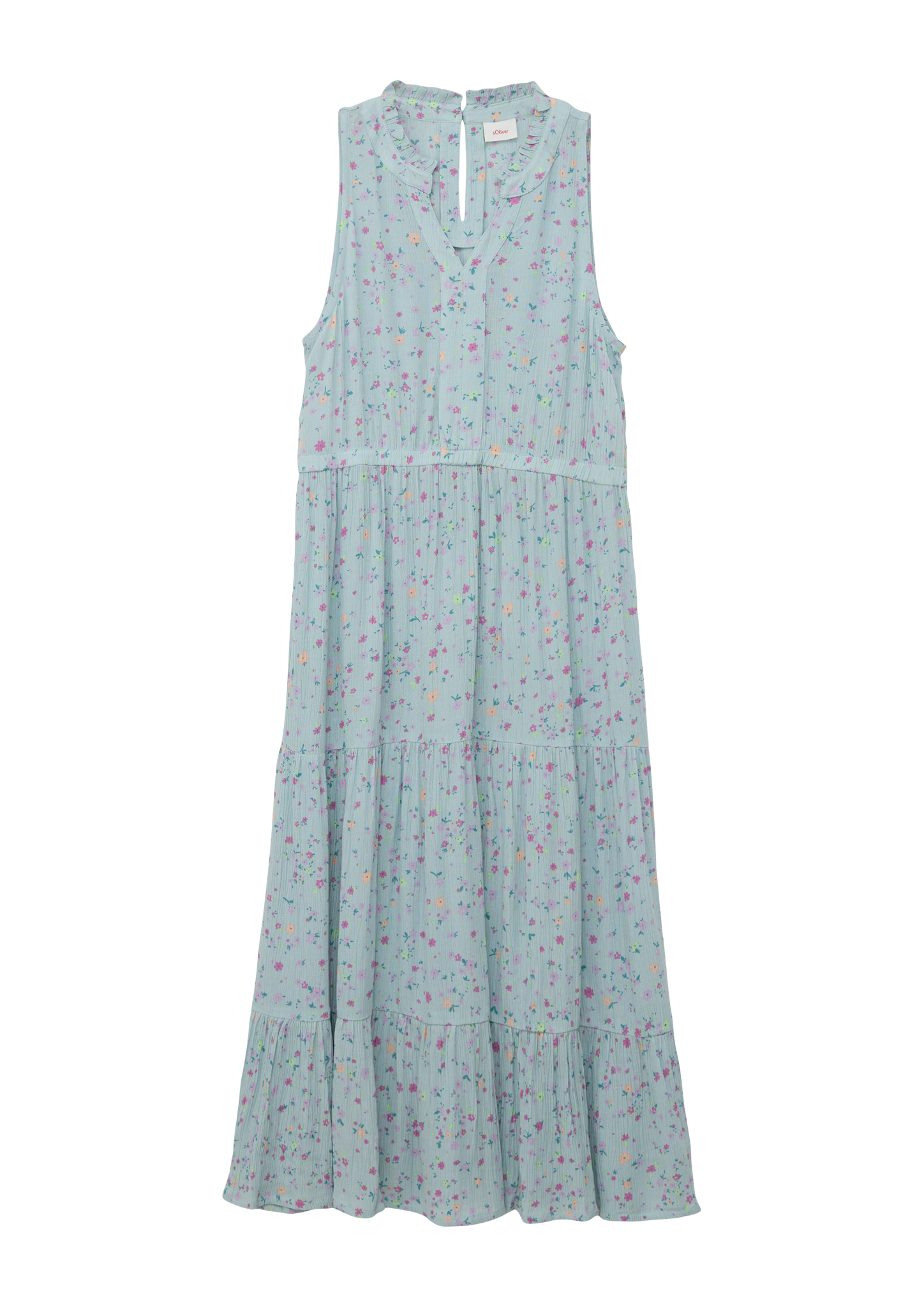 s.Oliver - Midikleid aus Viskose, Mädchen, türkis