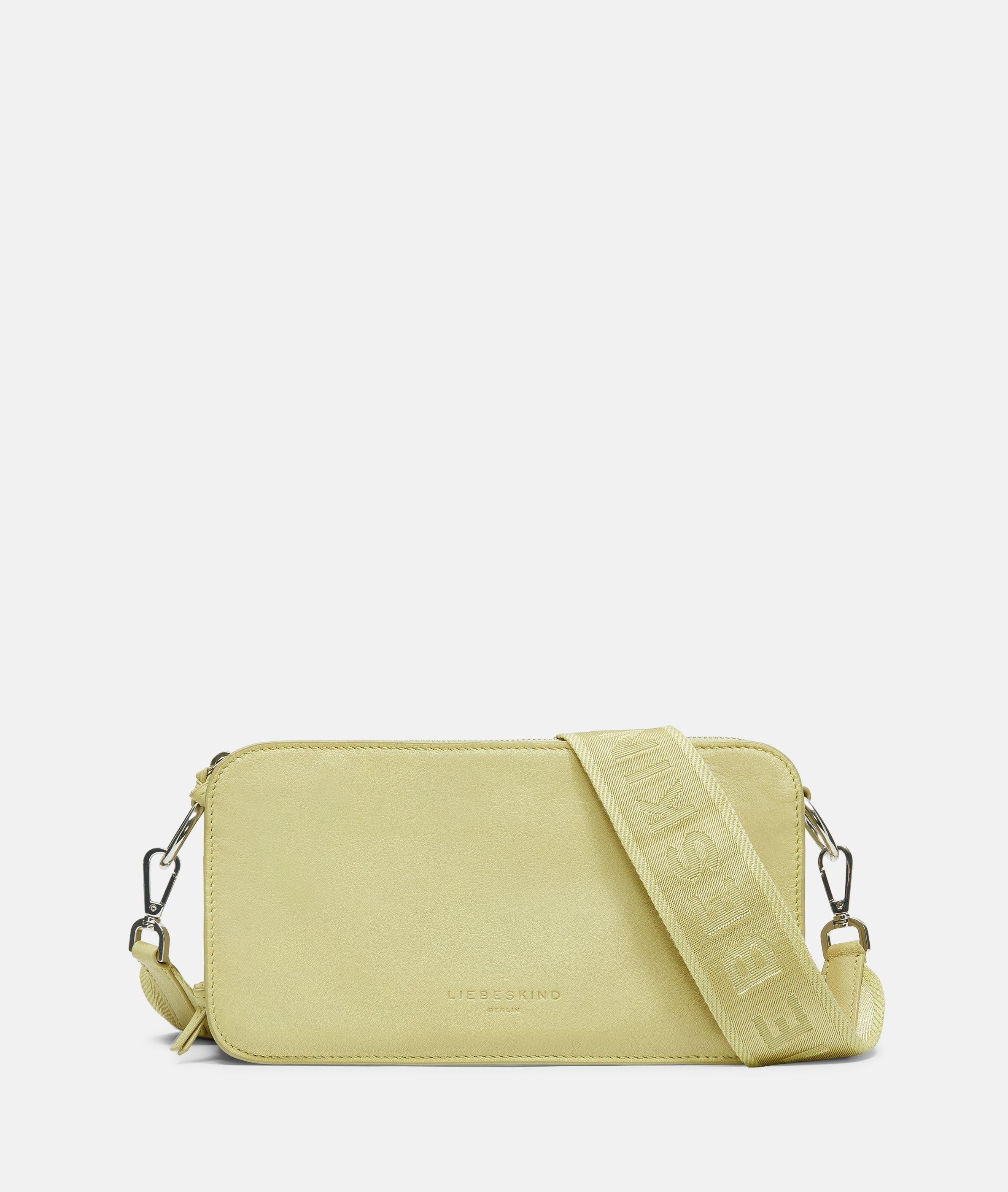 Liebeskind Berlin - Geräumige Crossbody-Bag aus Leder -  gelb