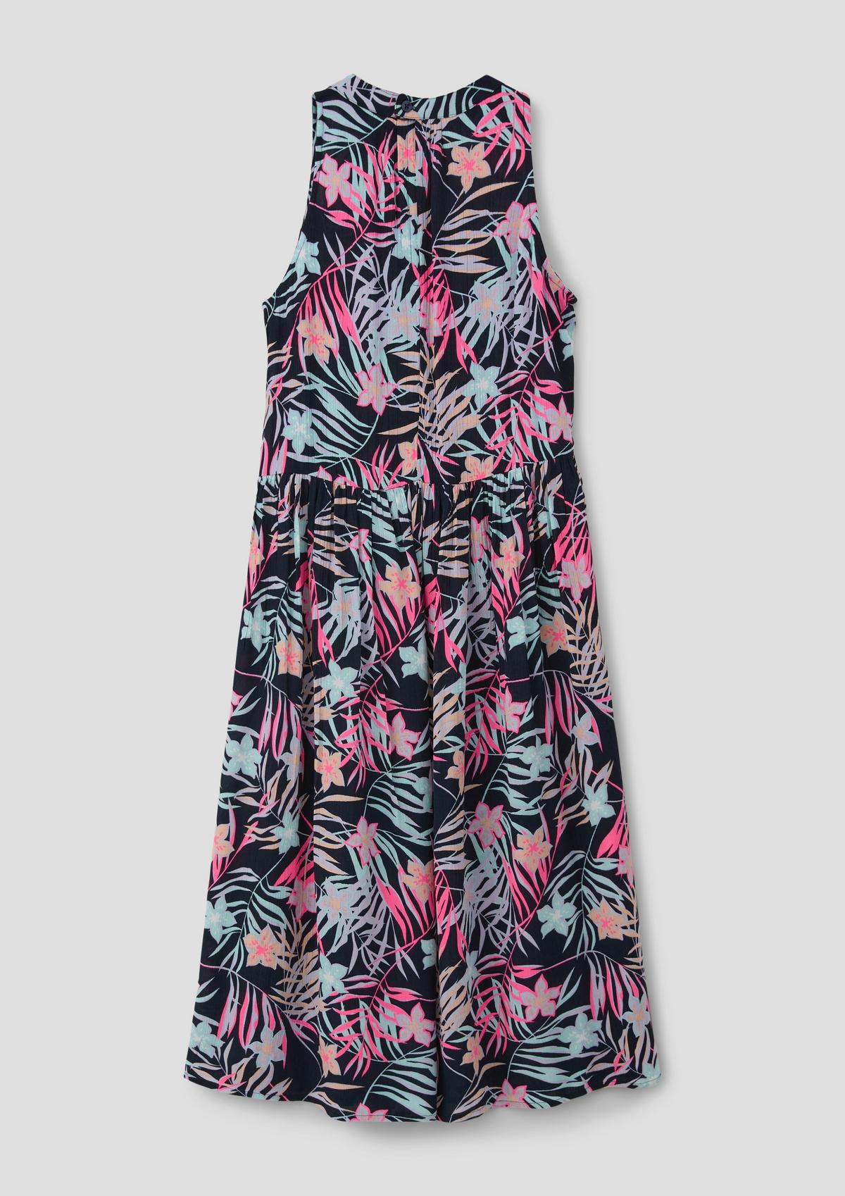 s.Oliver Midi-jurk met bloemenmotief