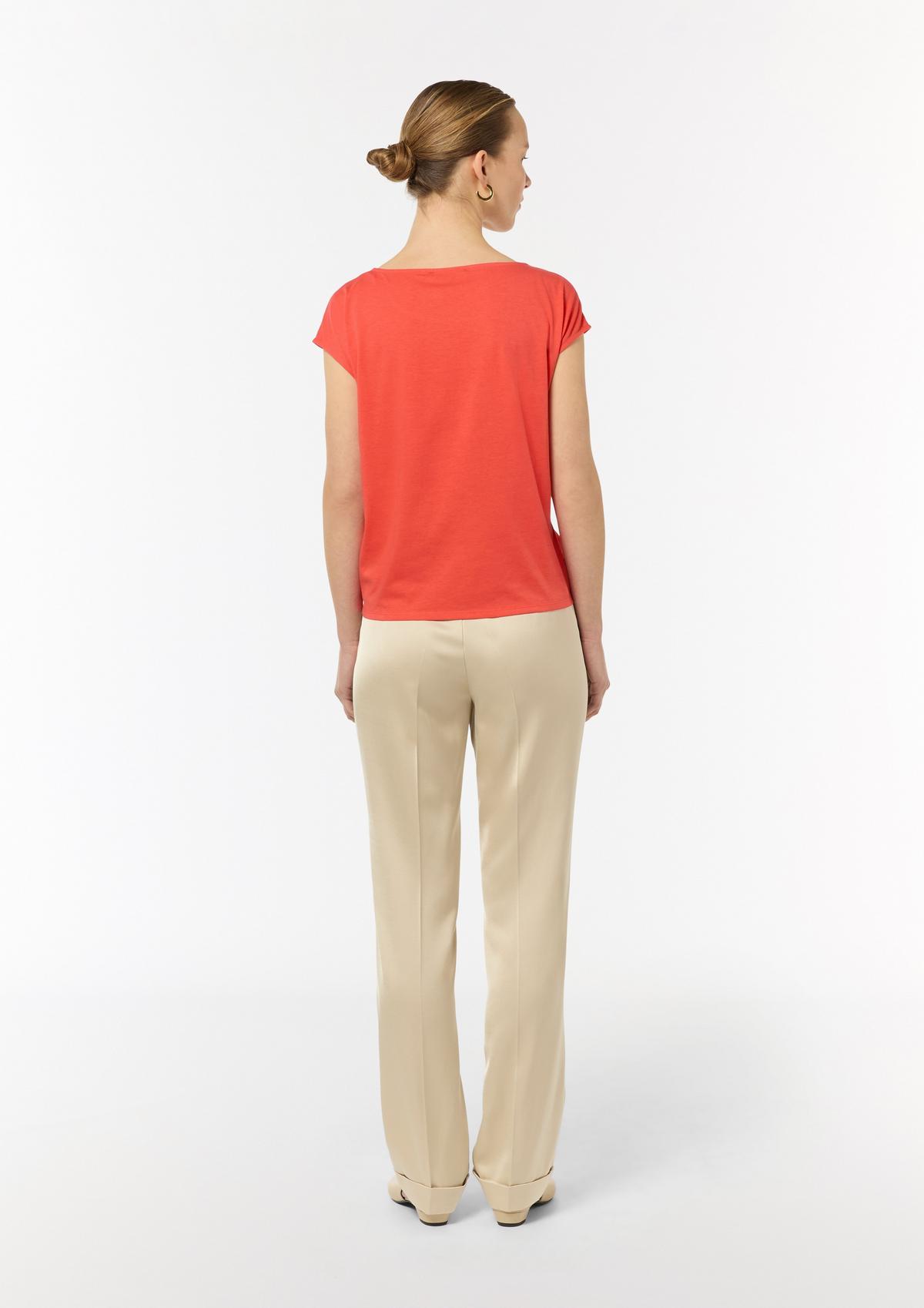 comma Patterned viscose blend blouse top