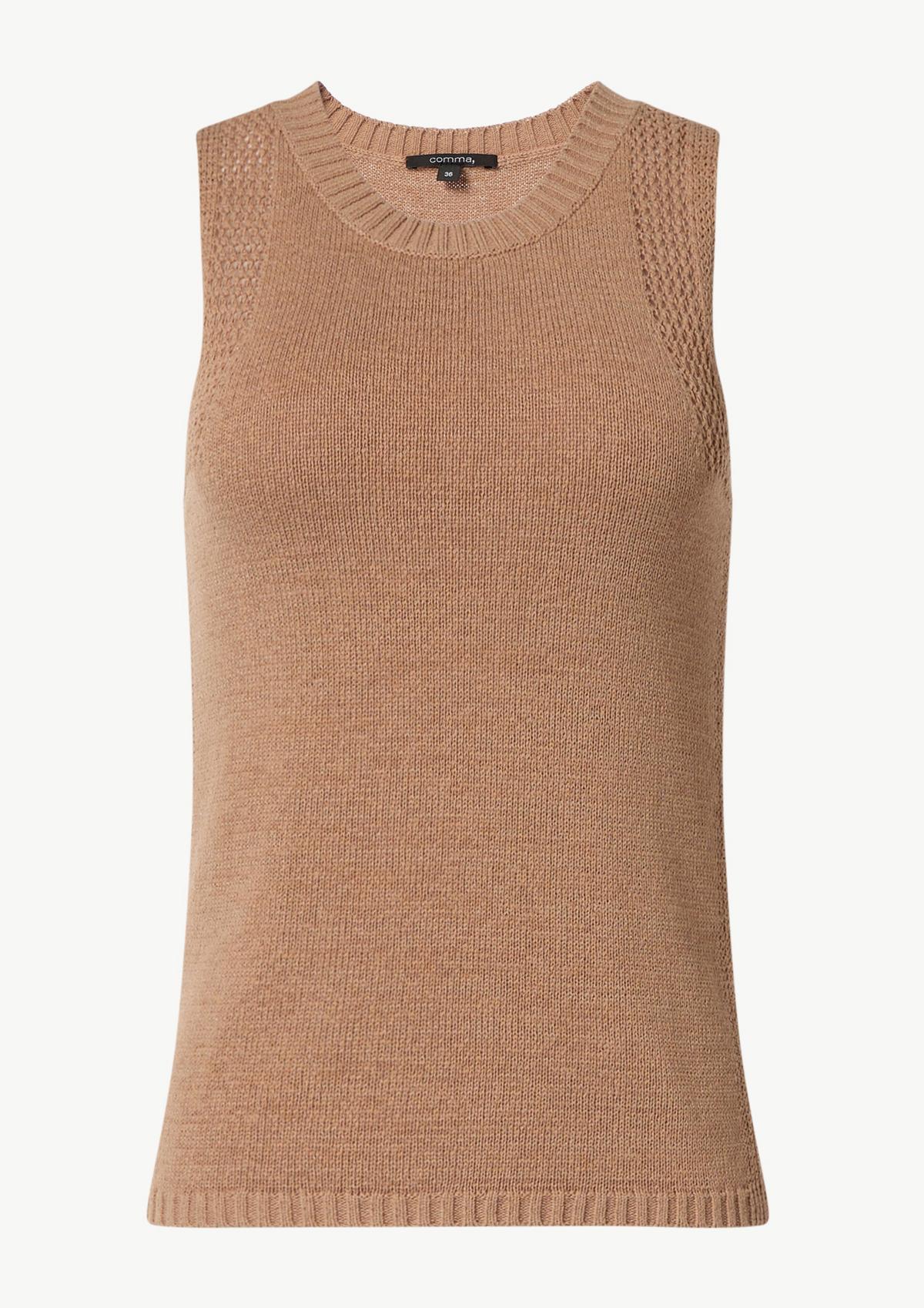 comma Knitted vest