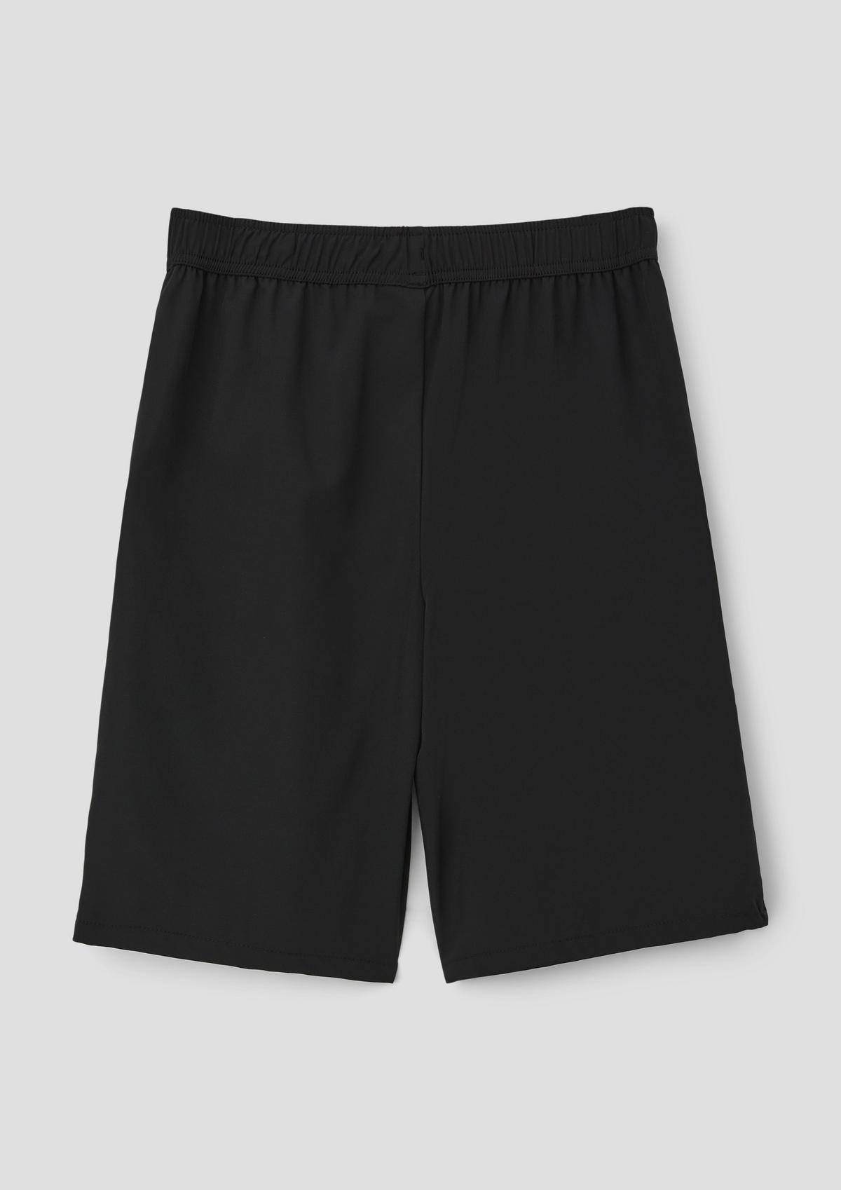 s.Oliver Bermuda shorts with mock drawstring