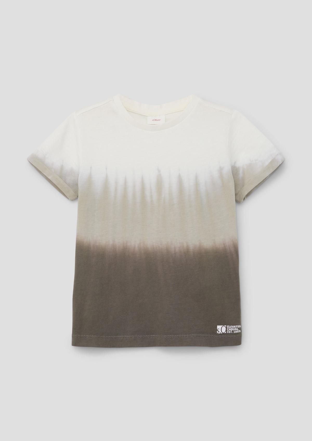 s.Oliver T-shirt à effet dip-dye