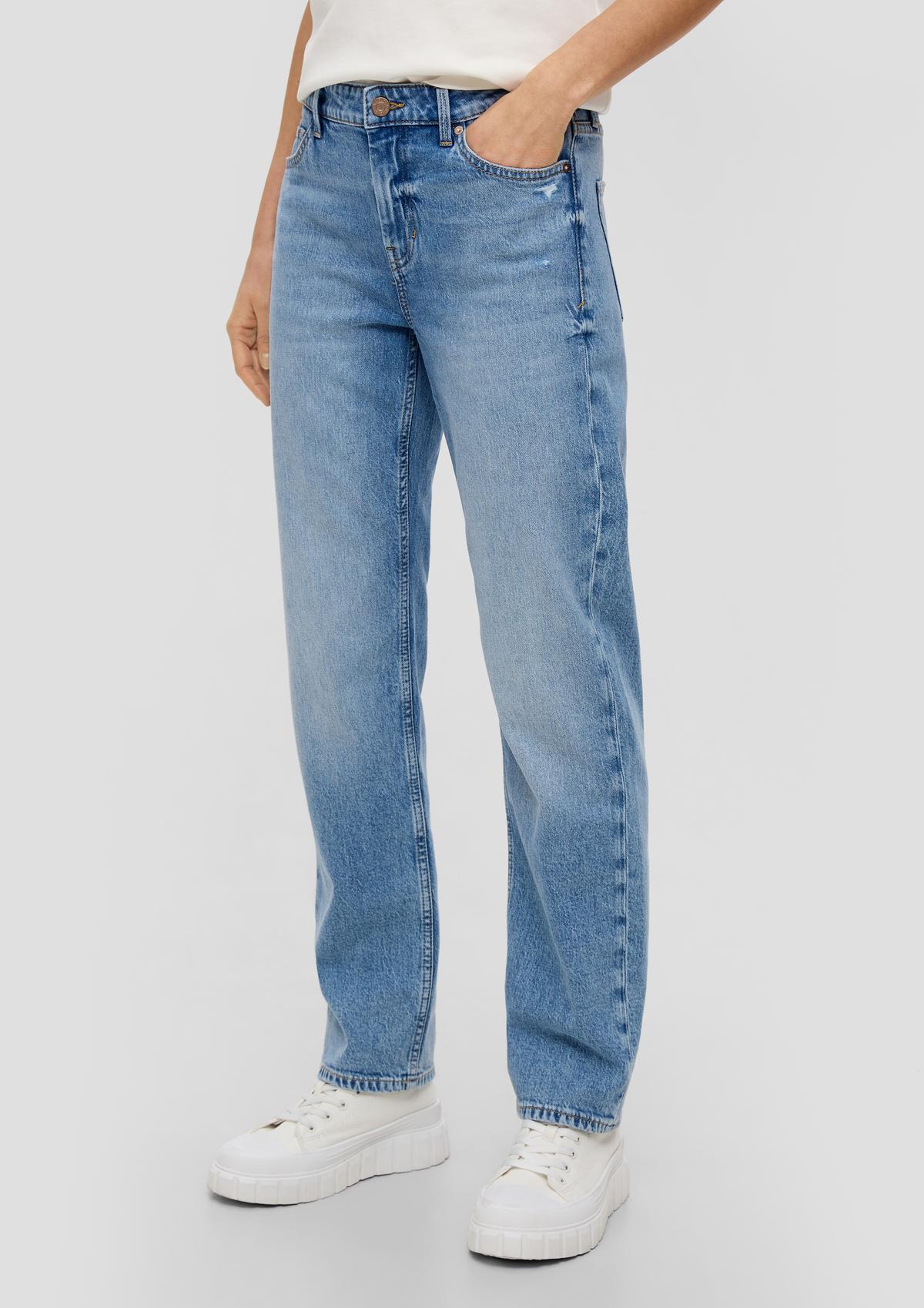 s.Oliver Karolin jeans / regular fit / mid rise / straight leg