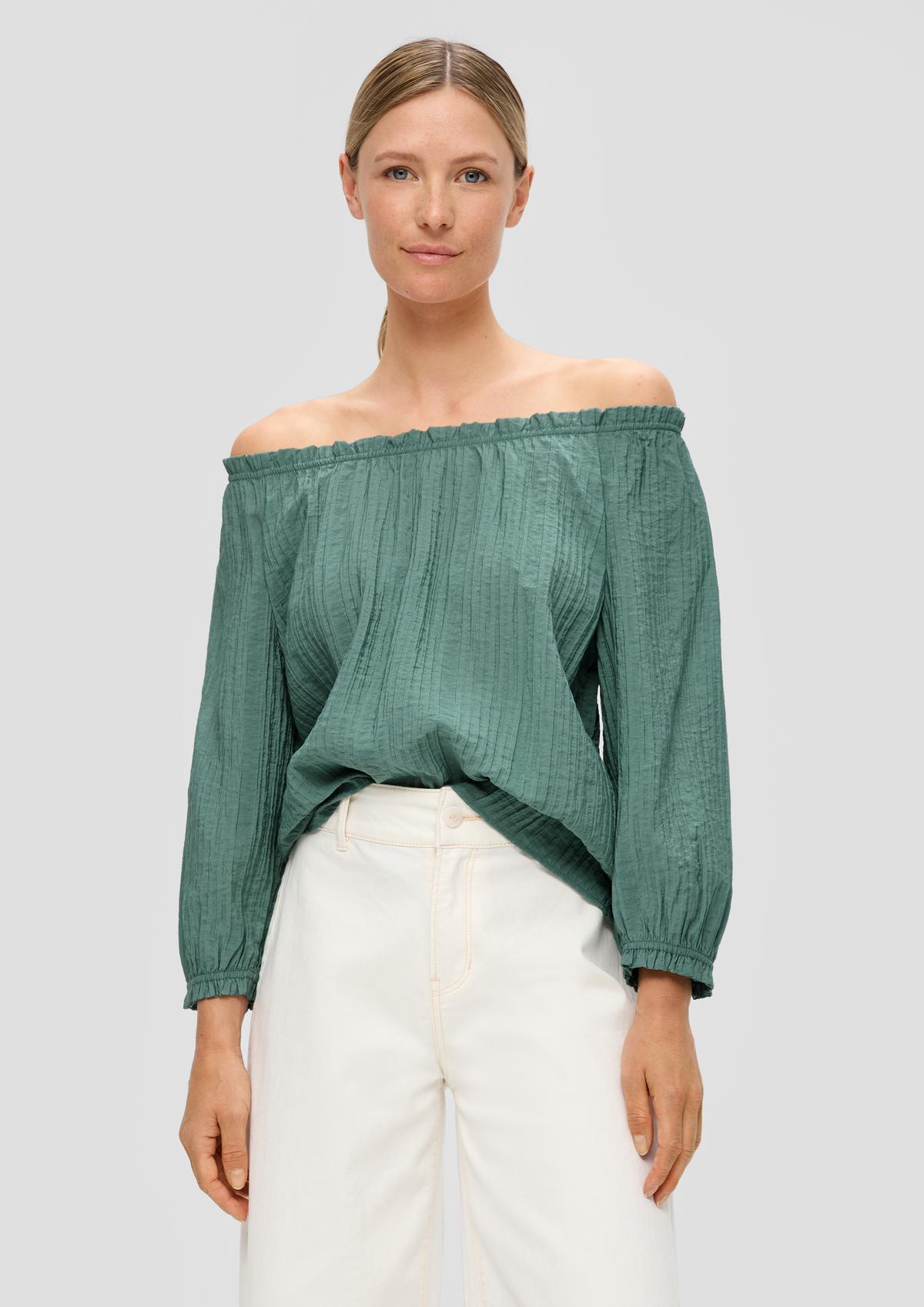 s.Oliver Off-the-shoulder blouse in a viscose blend