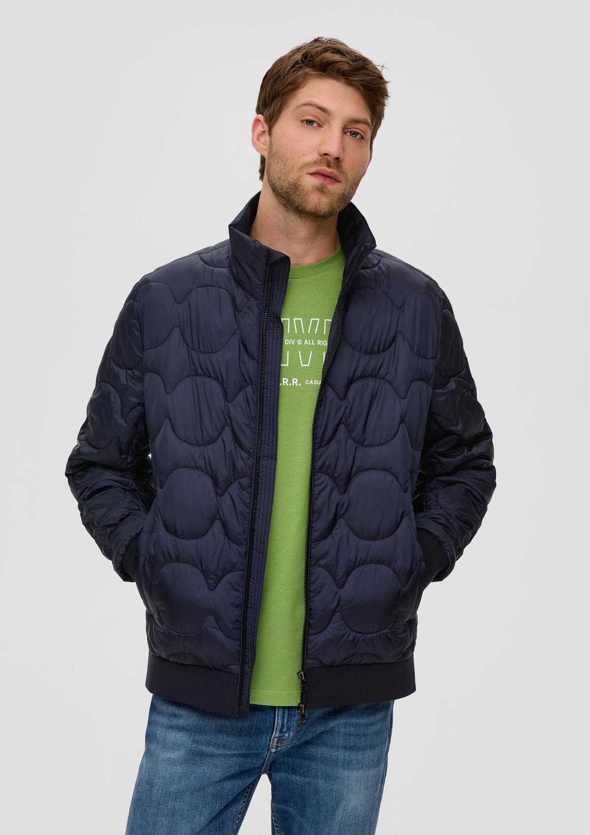 Nylon quilted jacket