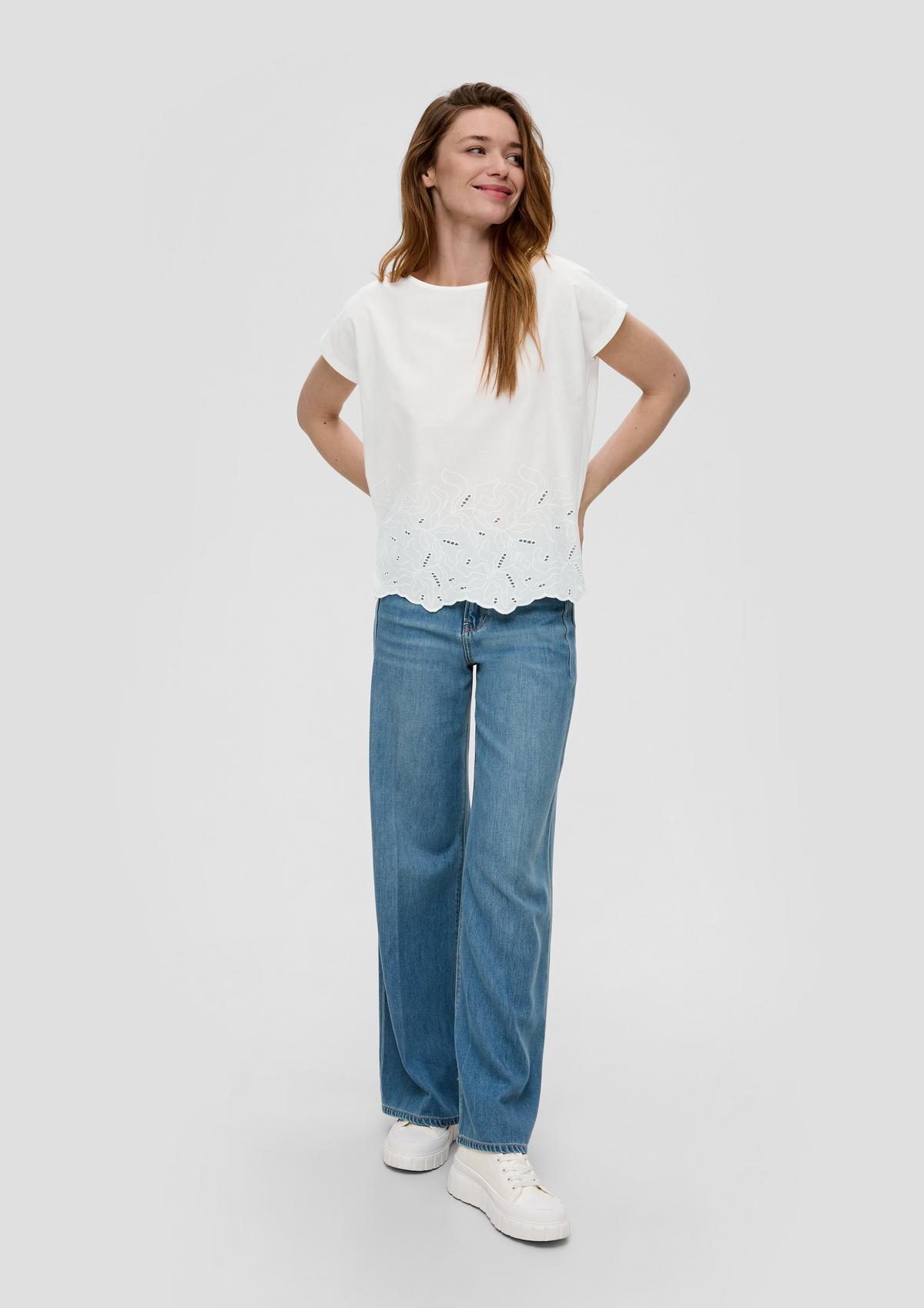 s.Oliver Embroidered top