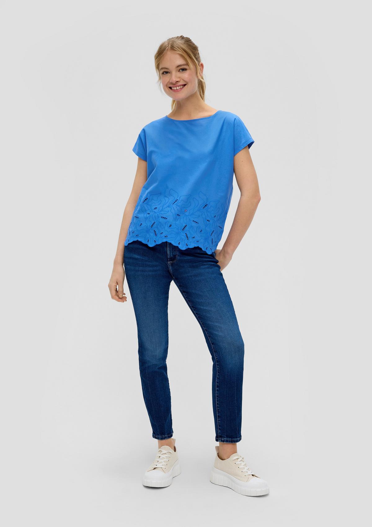 s.Oliver Embroidered top