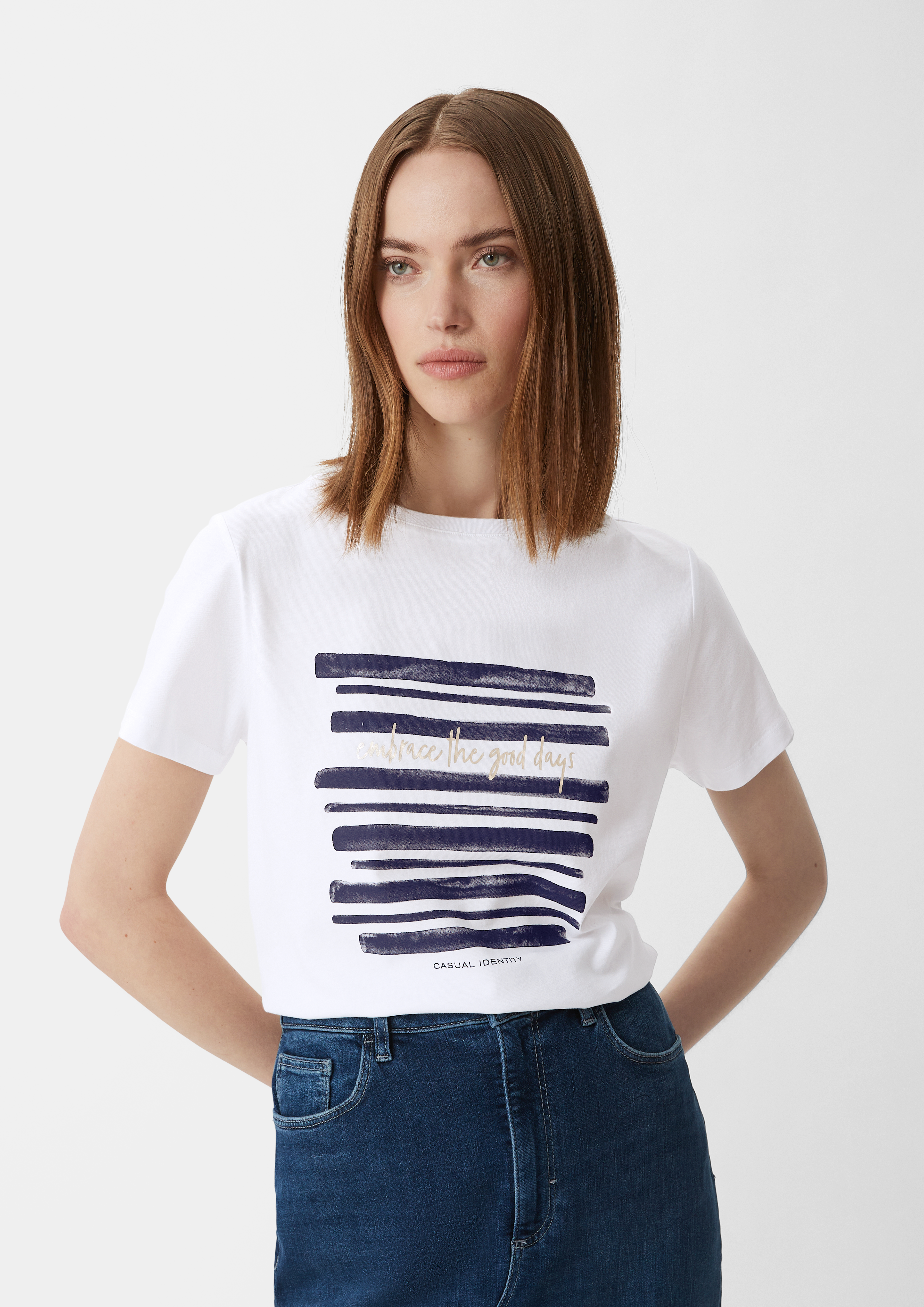T-Shirt - white | Comma