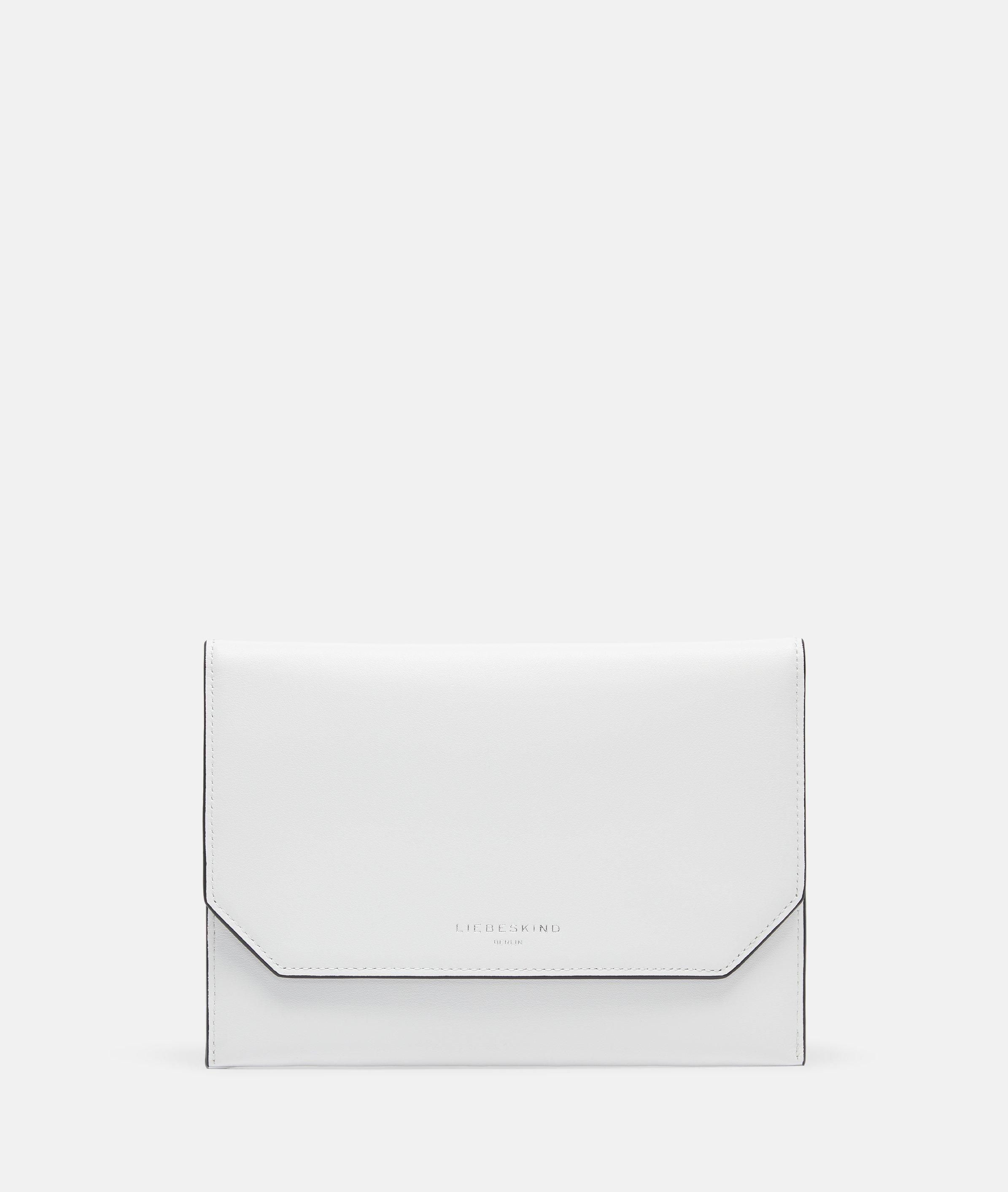 Liebeskind Berlin - Handliche Clutch aus Nappaleder -  weiß